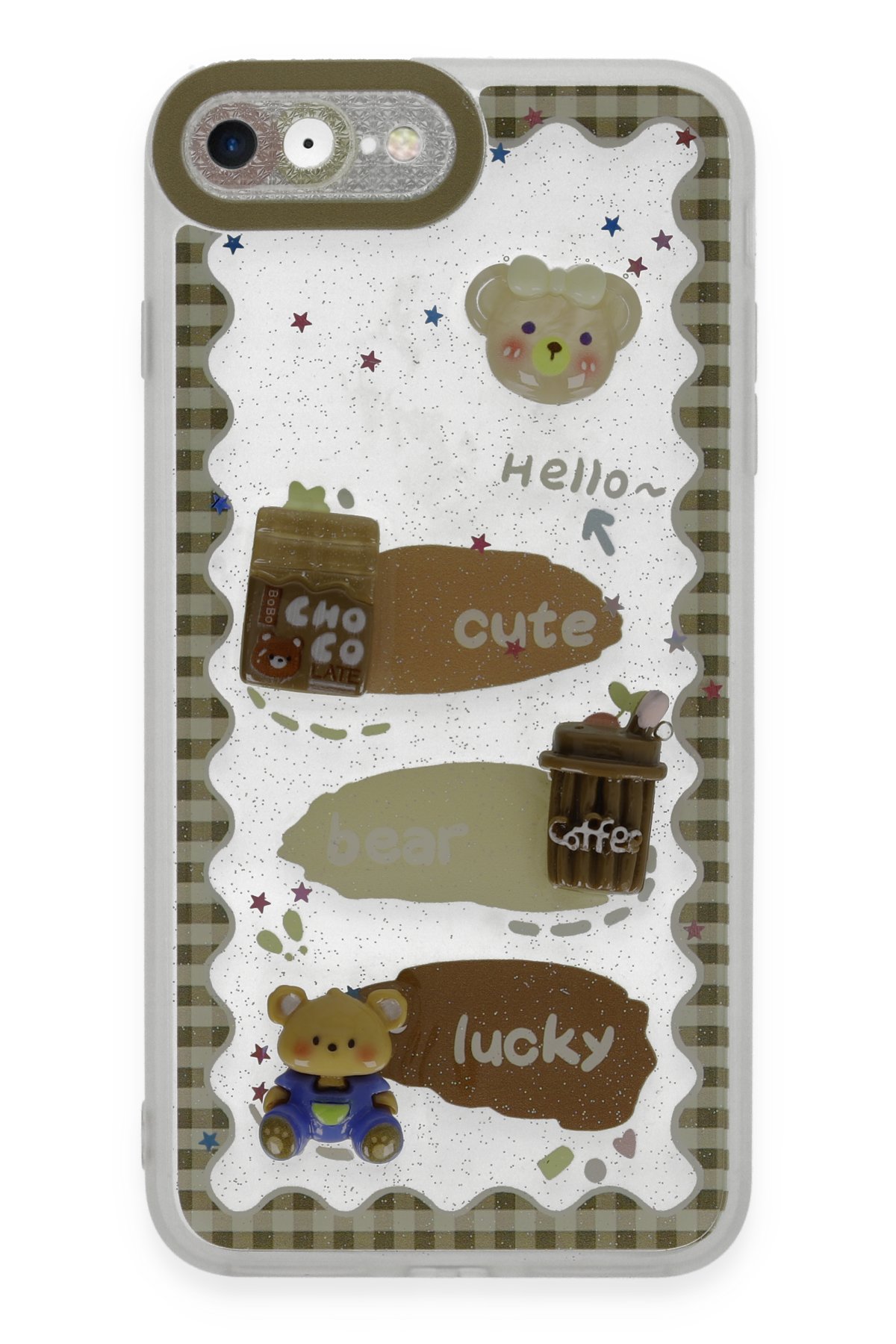 Newface iPhone SE 2020 Kılıf Auto Focus Kapak - Kırmızı