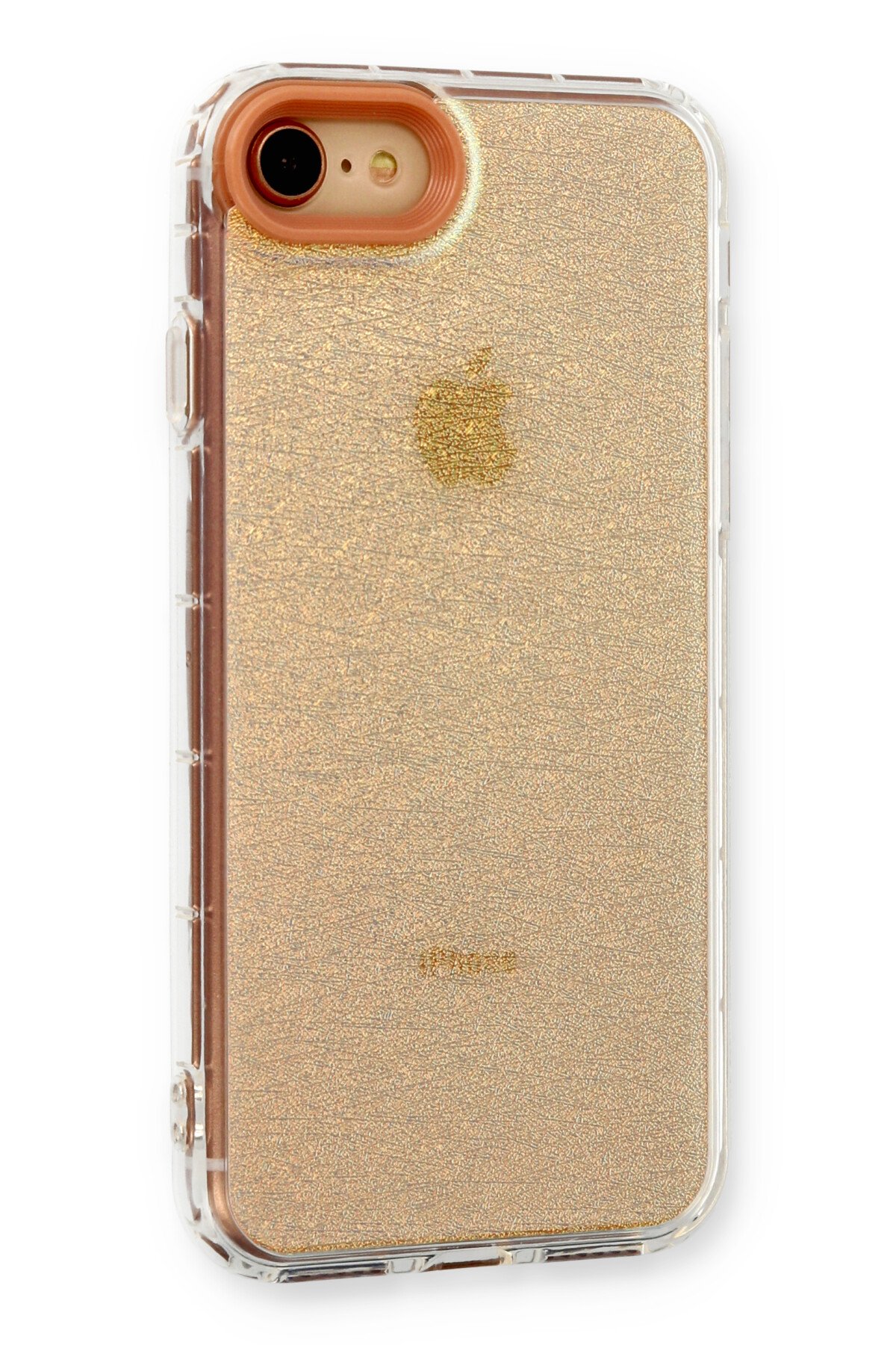 Newface iPhone SE 2020 Kılıf Nano içi Kadife Silikon - Kırmızı