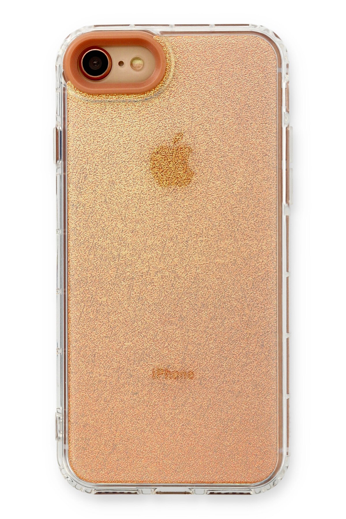 Newface iPhone SE 2020 Kılıf Nano içi Kadife Silikon - Kırmızı