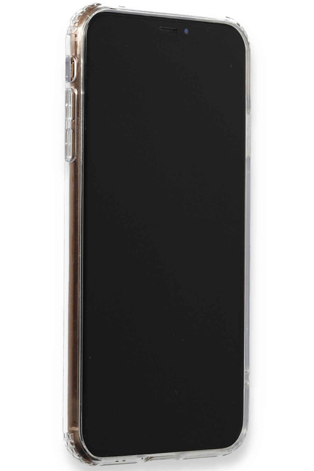 Newface iPhone X Kılıf First Silikon - Pudra