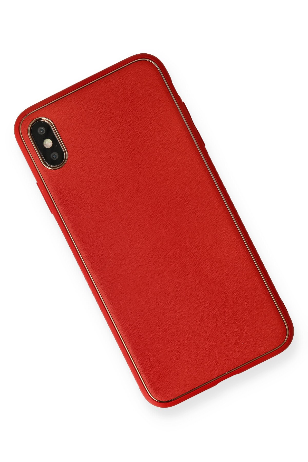 Newface iPhone X Kılıf Lansman Legant Silikon - Kırmızı