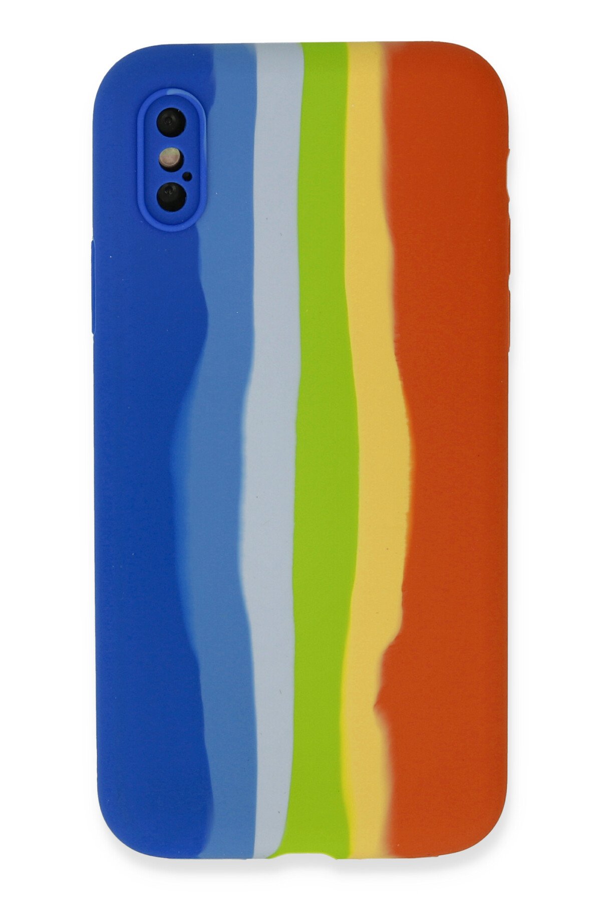 Newface iPhone X Kılıf Lansman Legant Silikon - Kırmızı