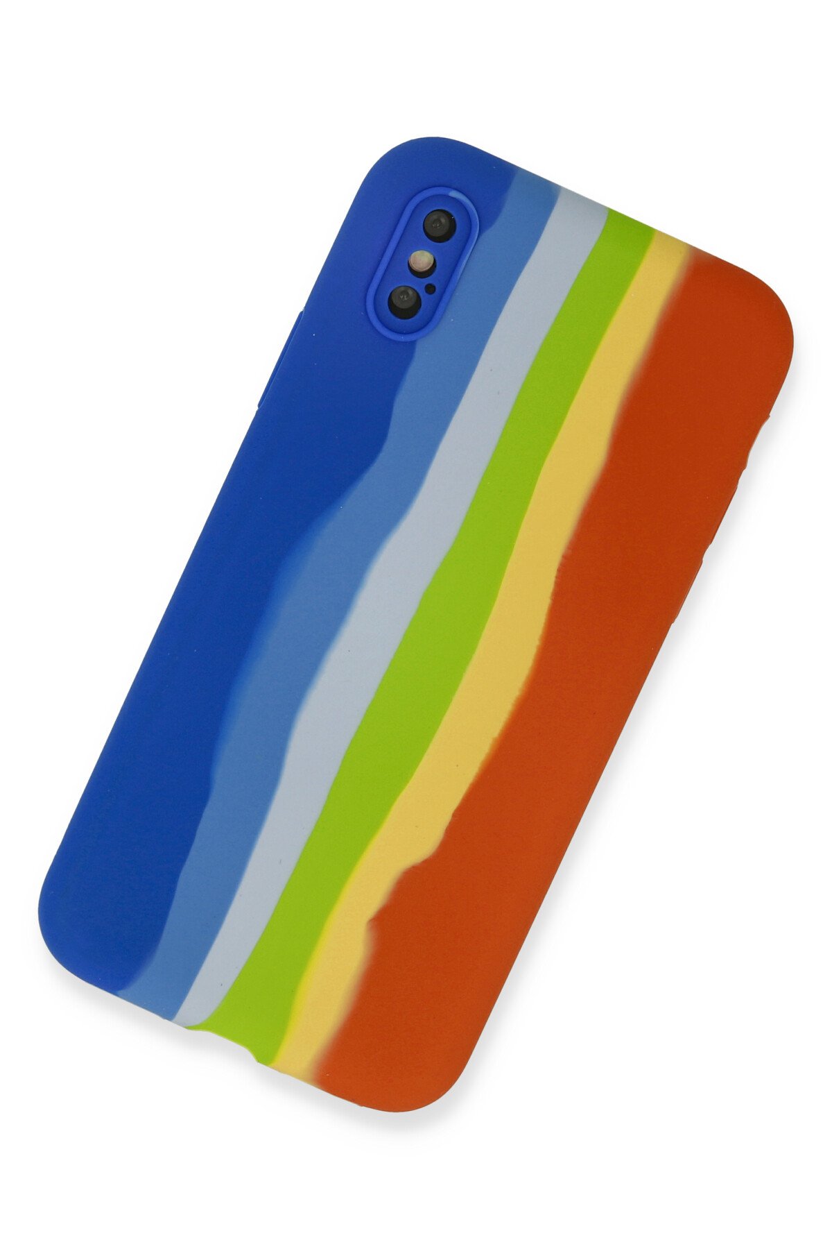 Newface iPhone X Kılıf Lansman Legant Silikon - Kırmızı