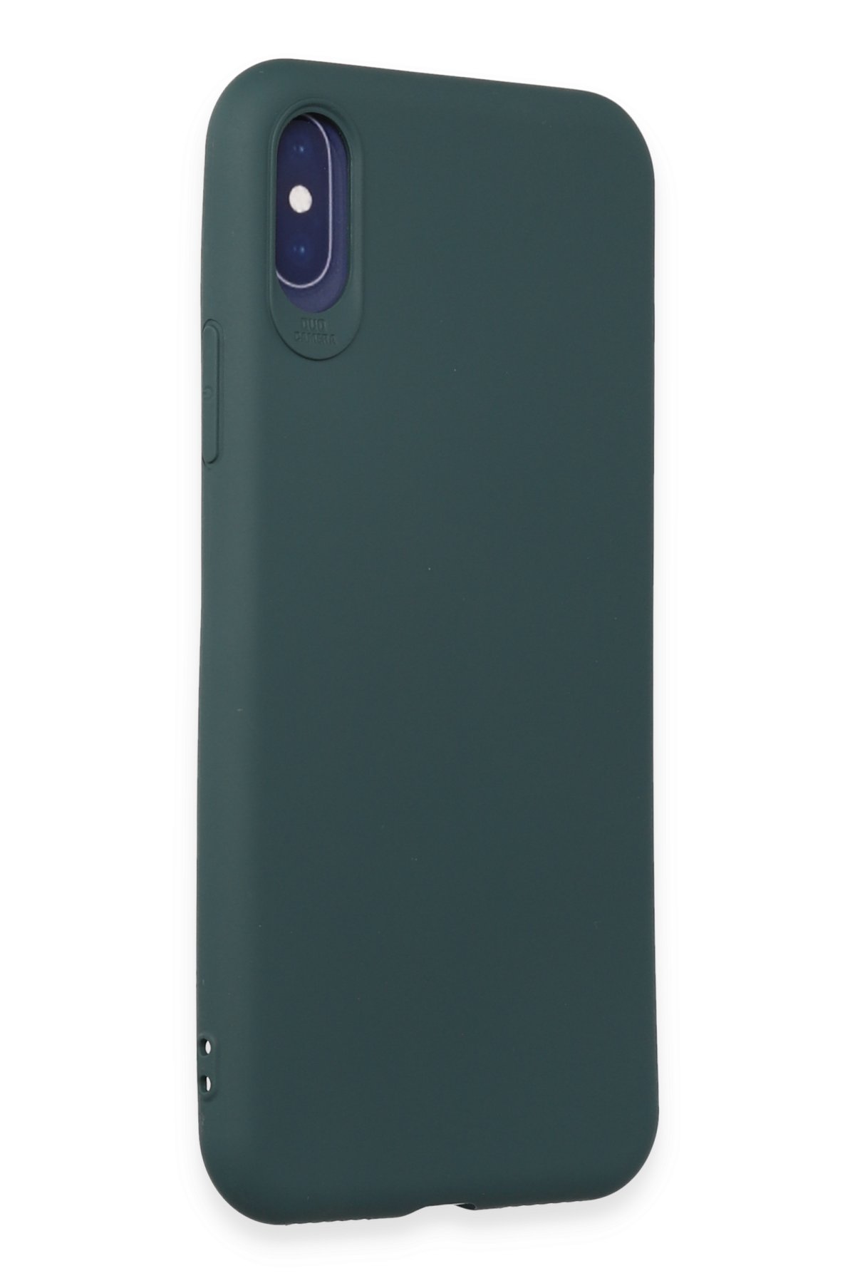 Newface iPhone X Kılıf Range Yüzüklü Silikon - Kırmızı