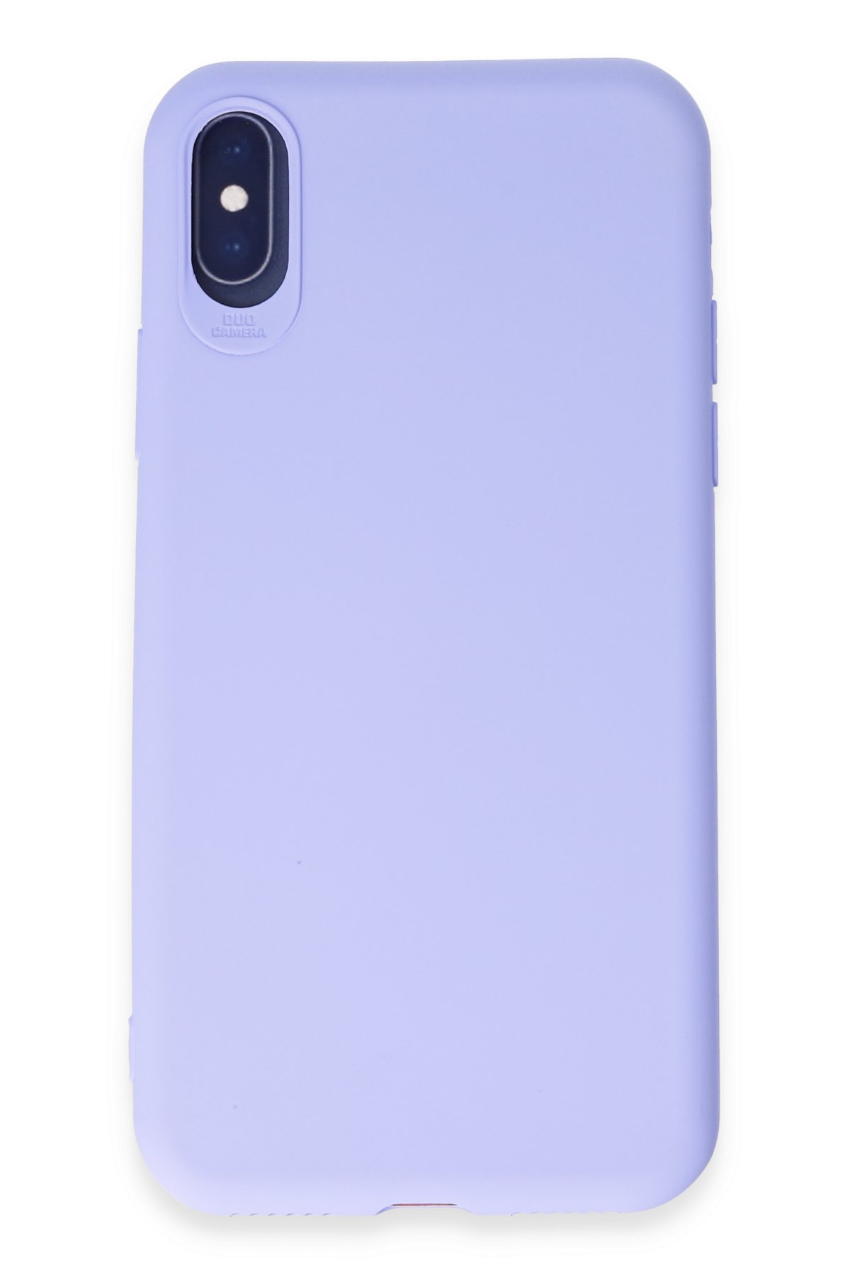 Newface iPhone X Kılıf Platin Silikon - Pembe