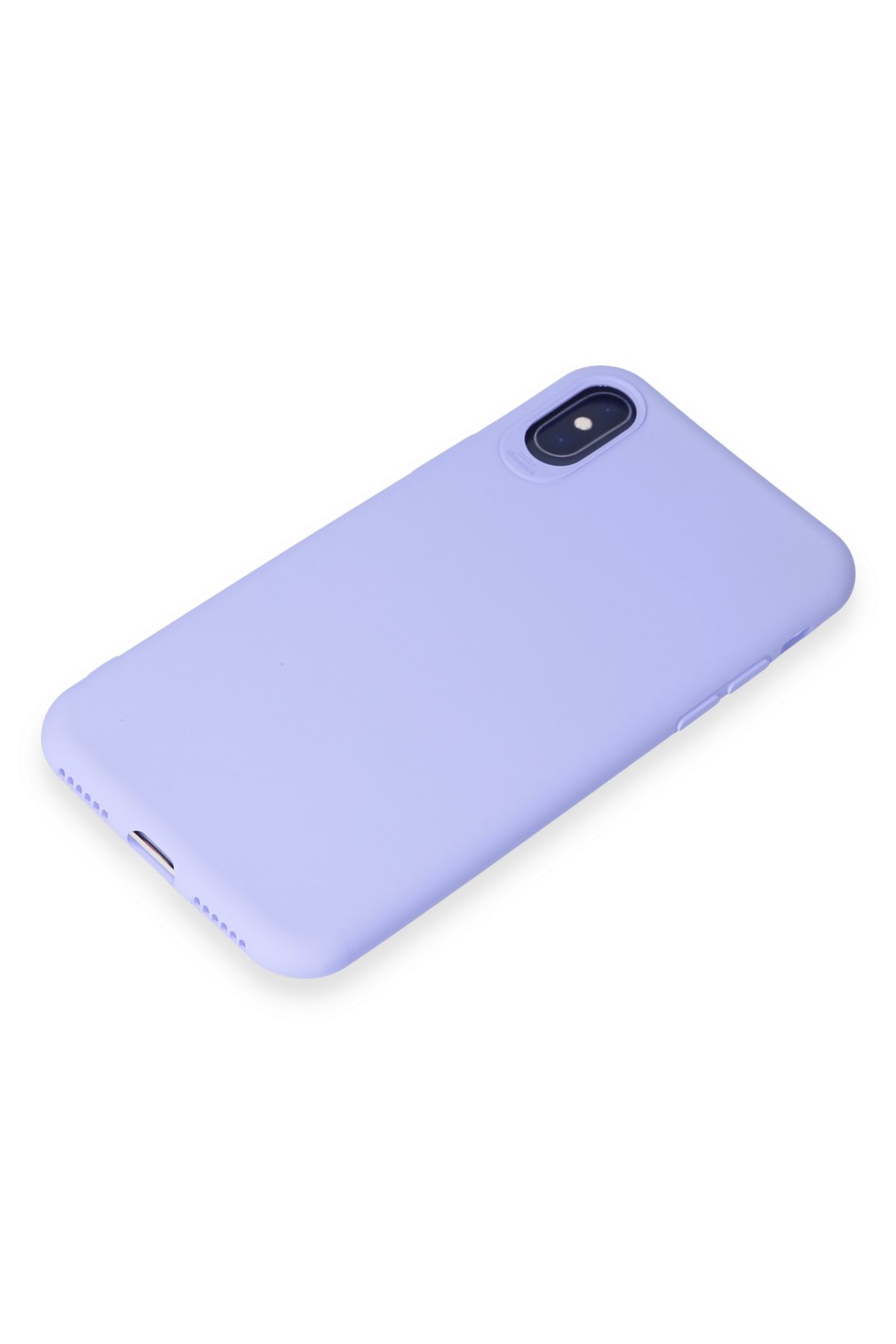 Newface iPhone X Kılıf Platin Silikon - Pembe