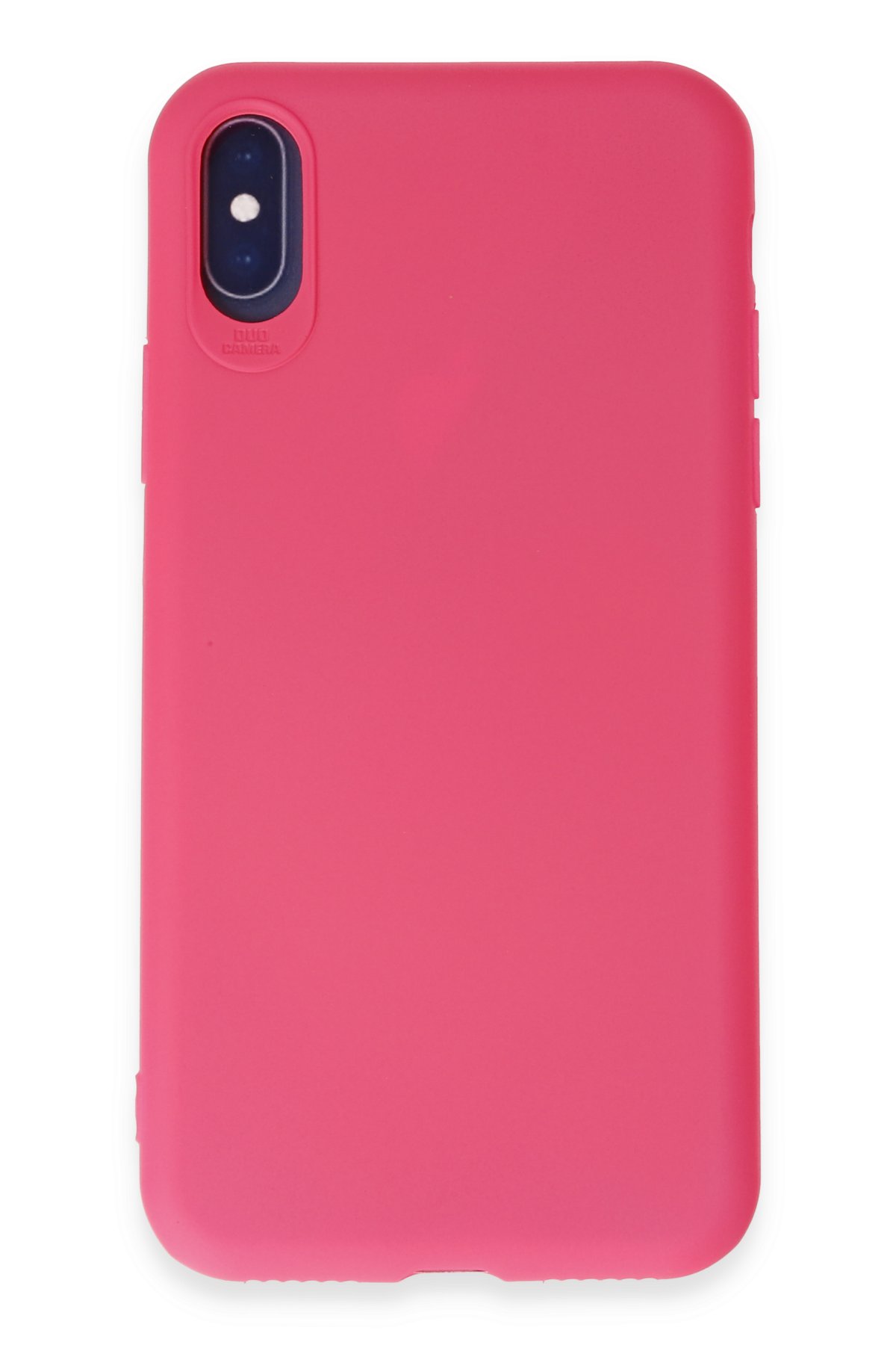 Newface iPhone X Kılıf Sofya Yüzüklü Silikon Kapak - Gümüş