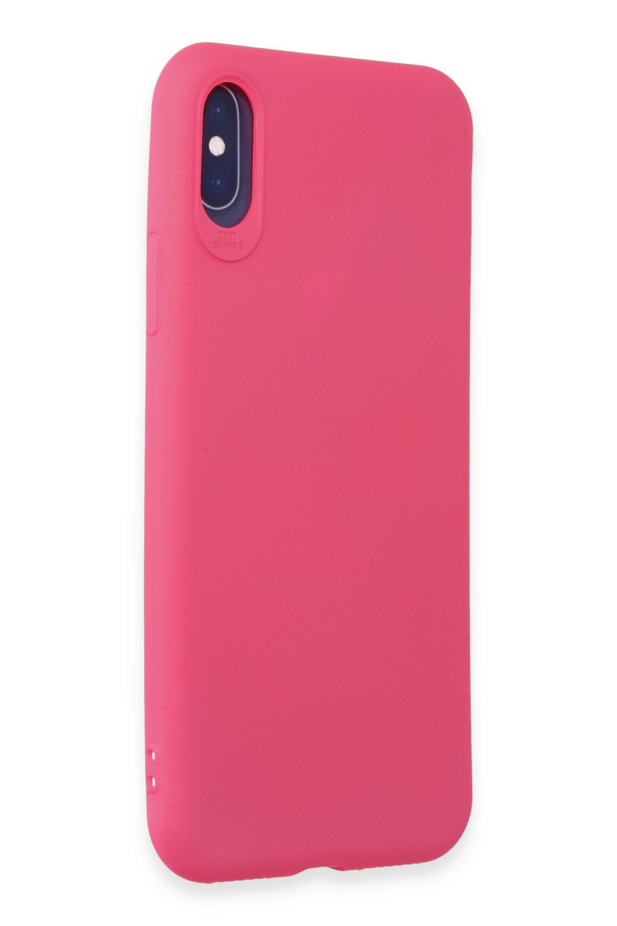 Newface iPhone X Kılıf Sofya Yüzüklü Silikon Kapak - Gümüş
