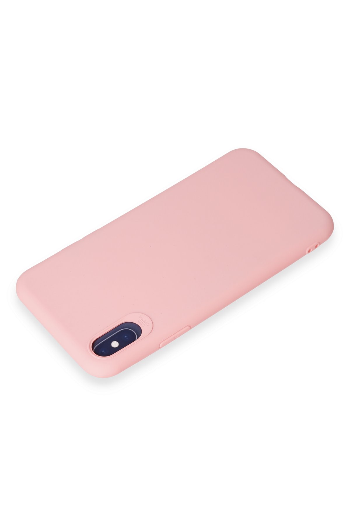 Newface iPhone X Kılıf Lansman Glass Kapak - Lacivert