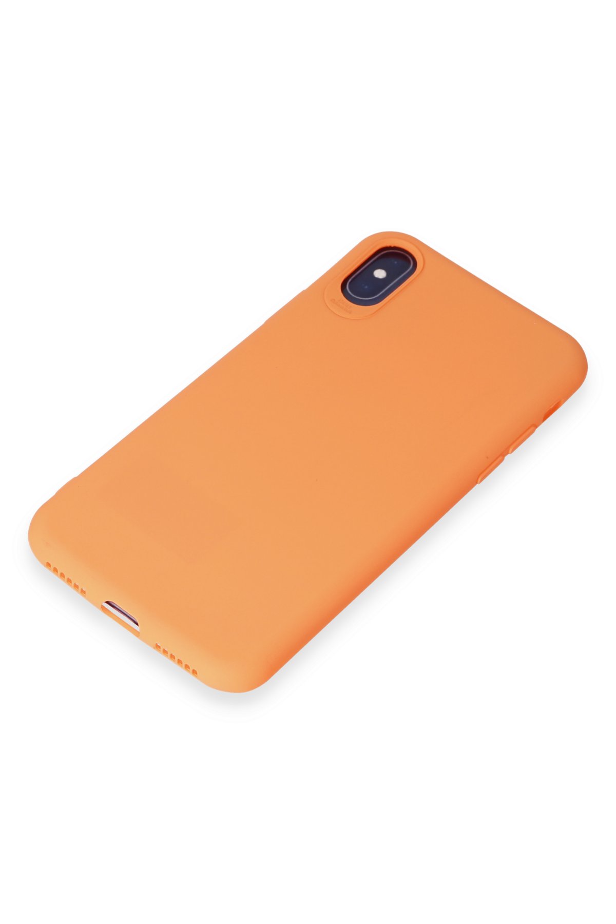Newface iPhone X Kılıf Sky Deri Silikon - Mavi