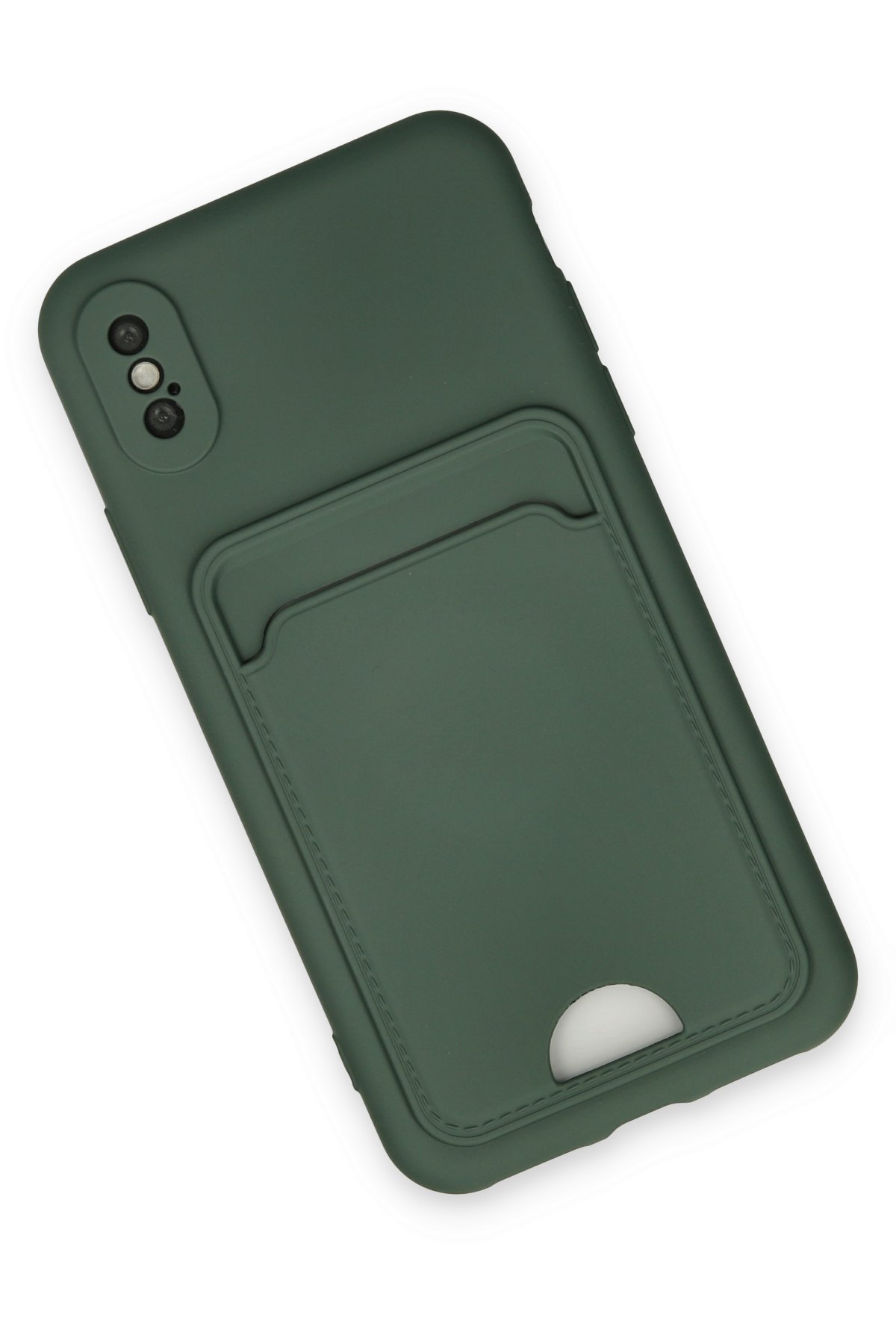 Newface iPhone X Kılıf First Silikon - Sarı