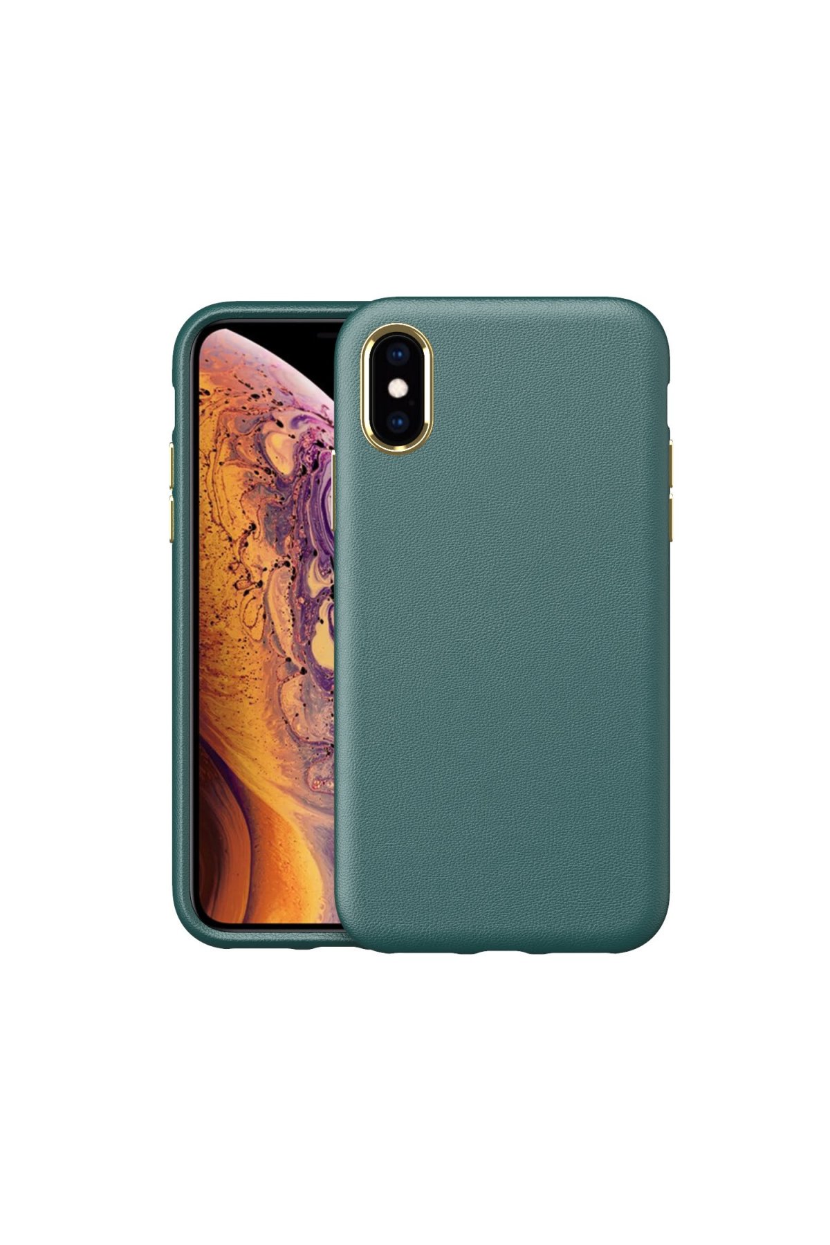 Newface iPhone X Kılıf YouYou Silikon Kapak - Beyaz