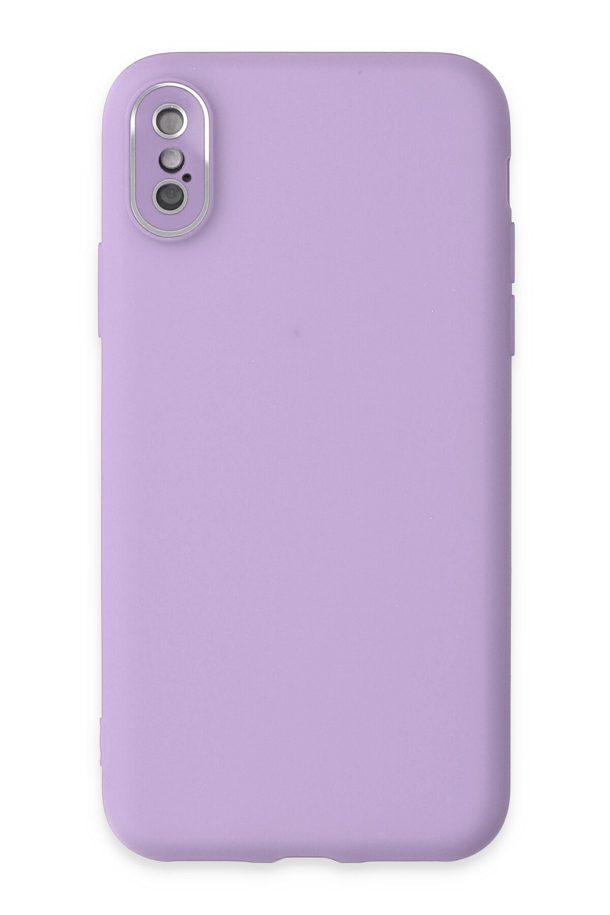 Newface iPhone X Kılıf Platin Silikon - Sarı