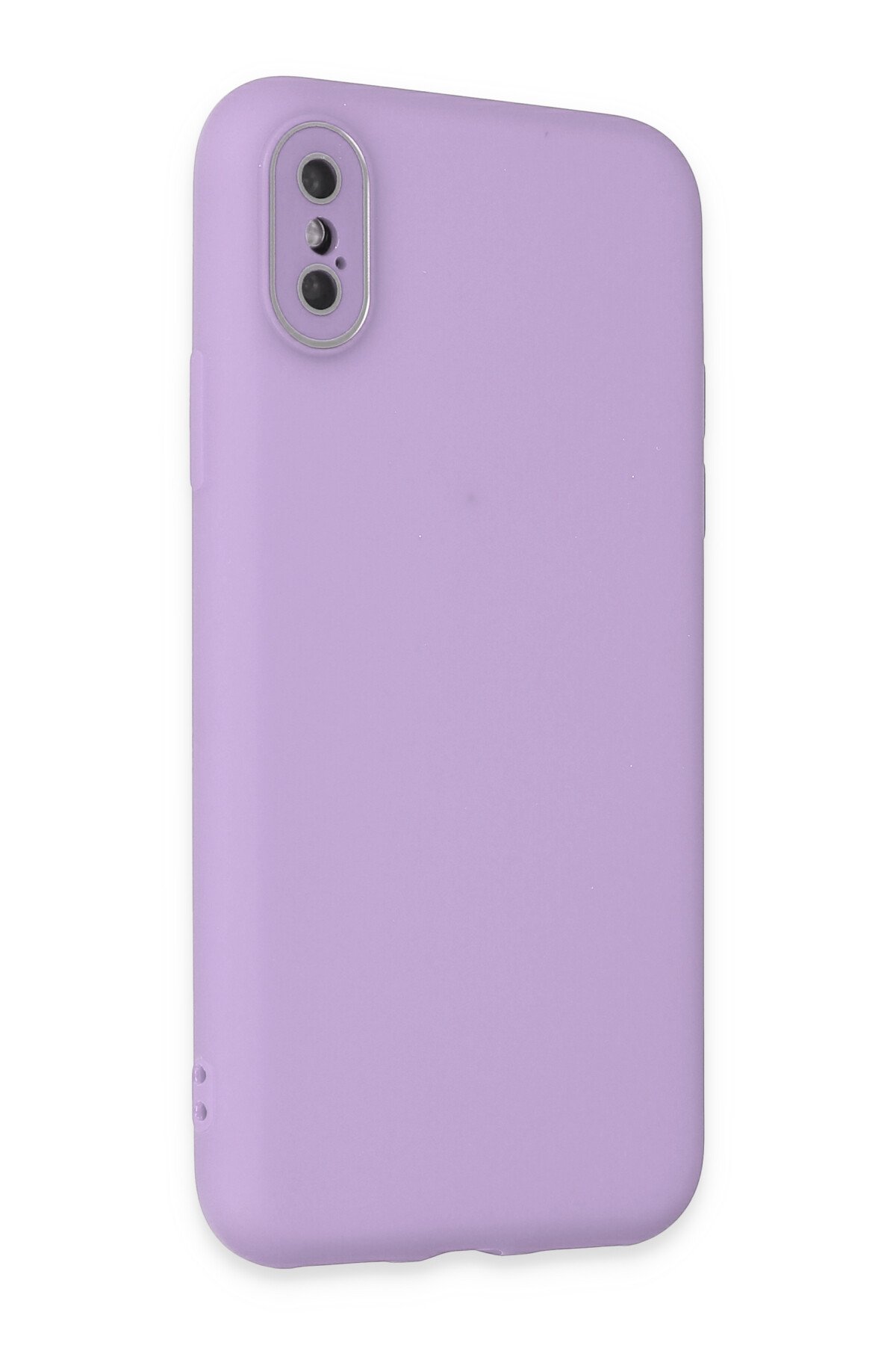 Newface iPhone X Kılıf Platin Silikon - Sarı