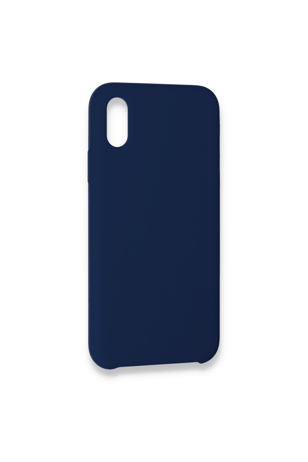 Newface iPhone X Kılıf Miami Şeffaf Silikon - Kırmızı