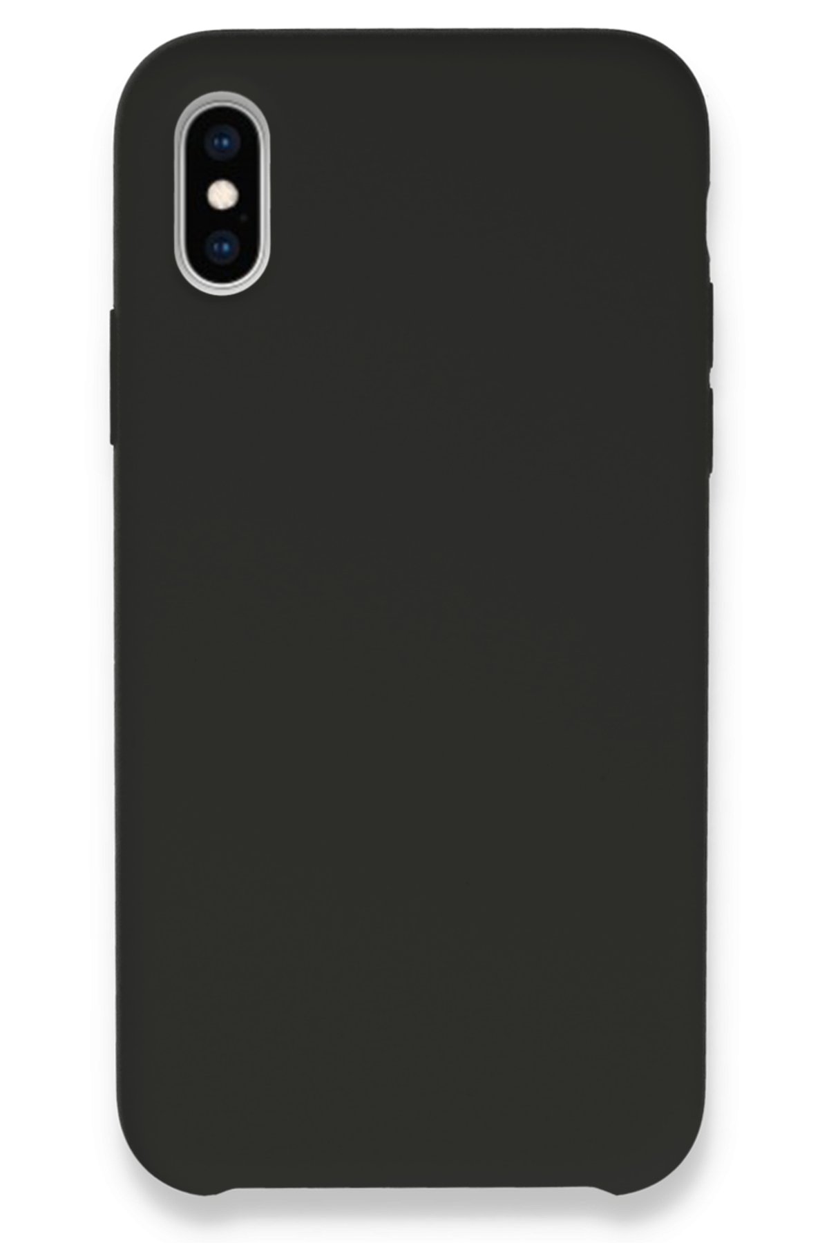 Newface iPhone XS Kılıf First Silikon - Rose Gold