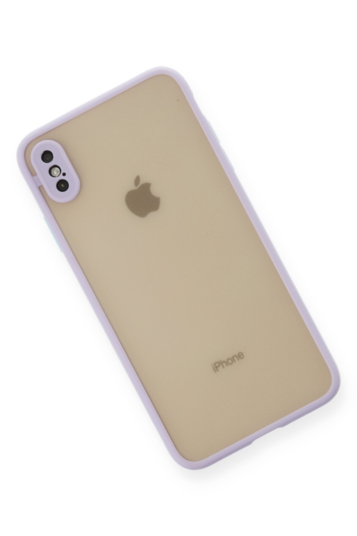 Newface iPhone X Kılıf Platin Silikon - Sarı