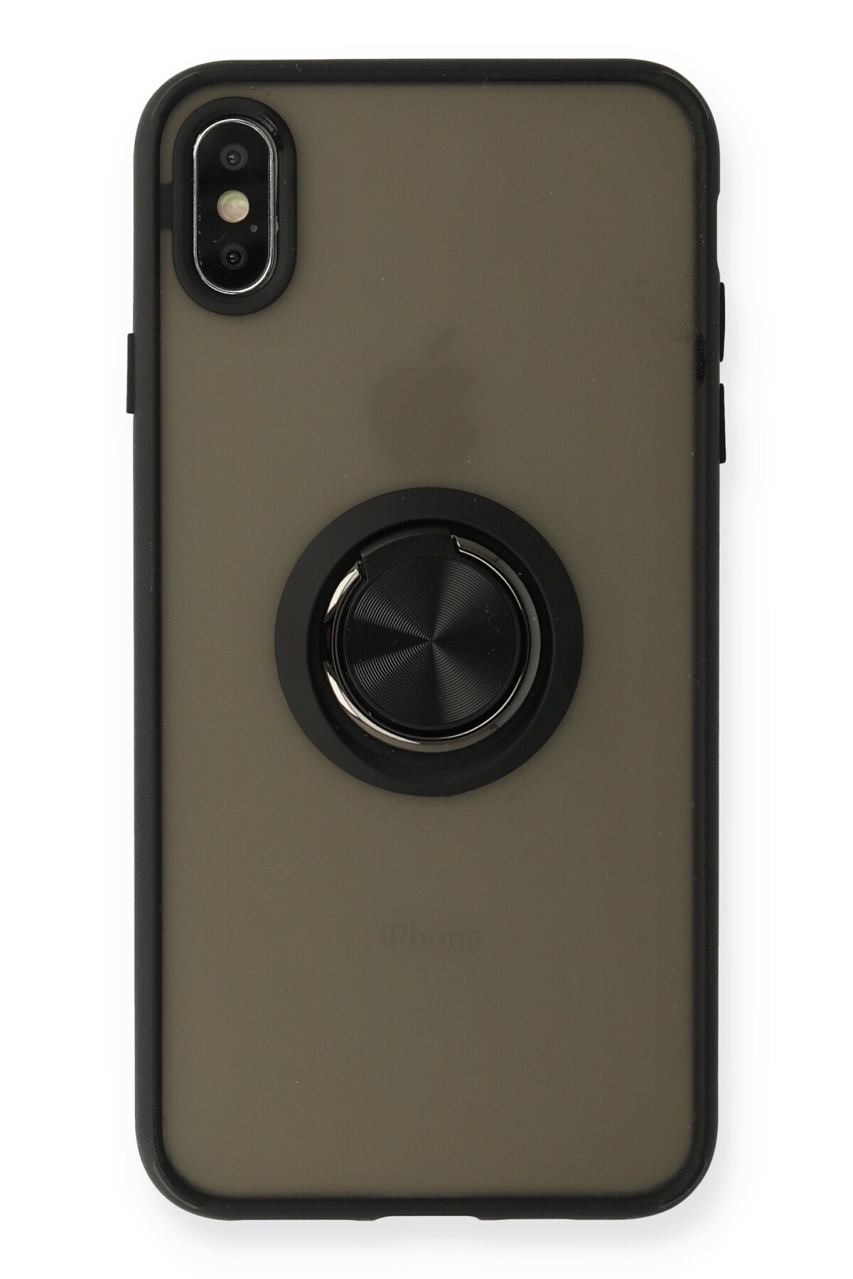 Newface iPhone X Kılıf Platin Kamera Koruma Silikon - Pembe