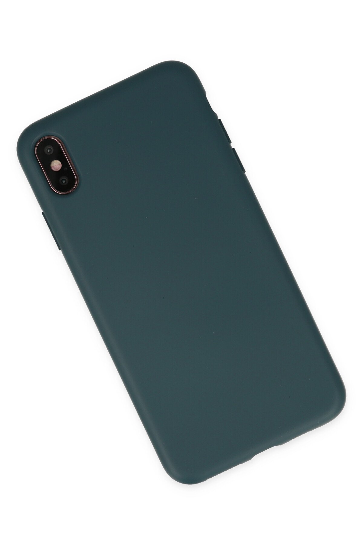 Newface iPhone X Kılıf Coco Deri Standlı Kapak - Mor