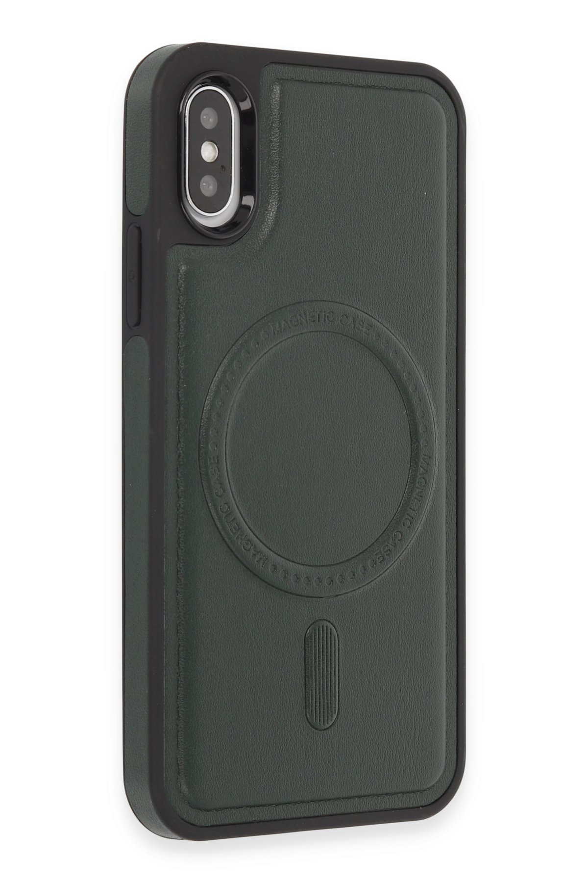 Newface iPhone X Kılıf Montreal Yüzüklü Silikon Kapak - Buz Mavi