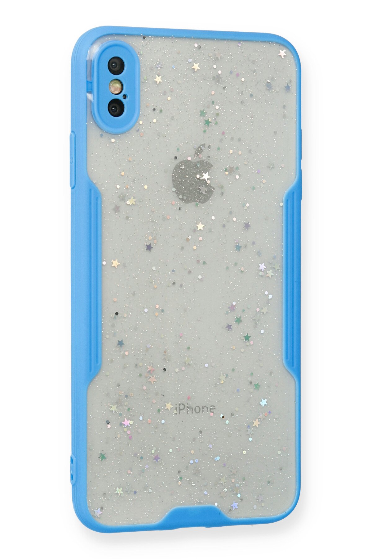 Newface iPhone X Kılıf PP Ultra İnce Kapak - Sarı