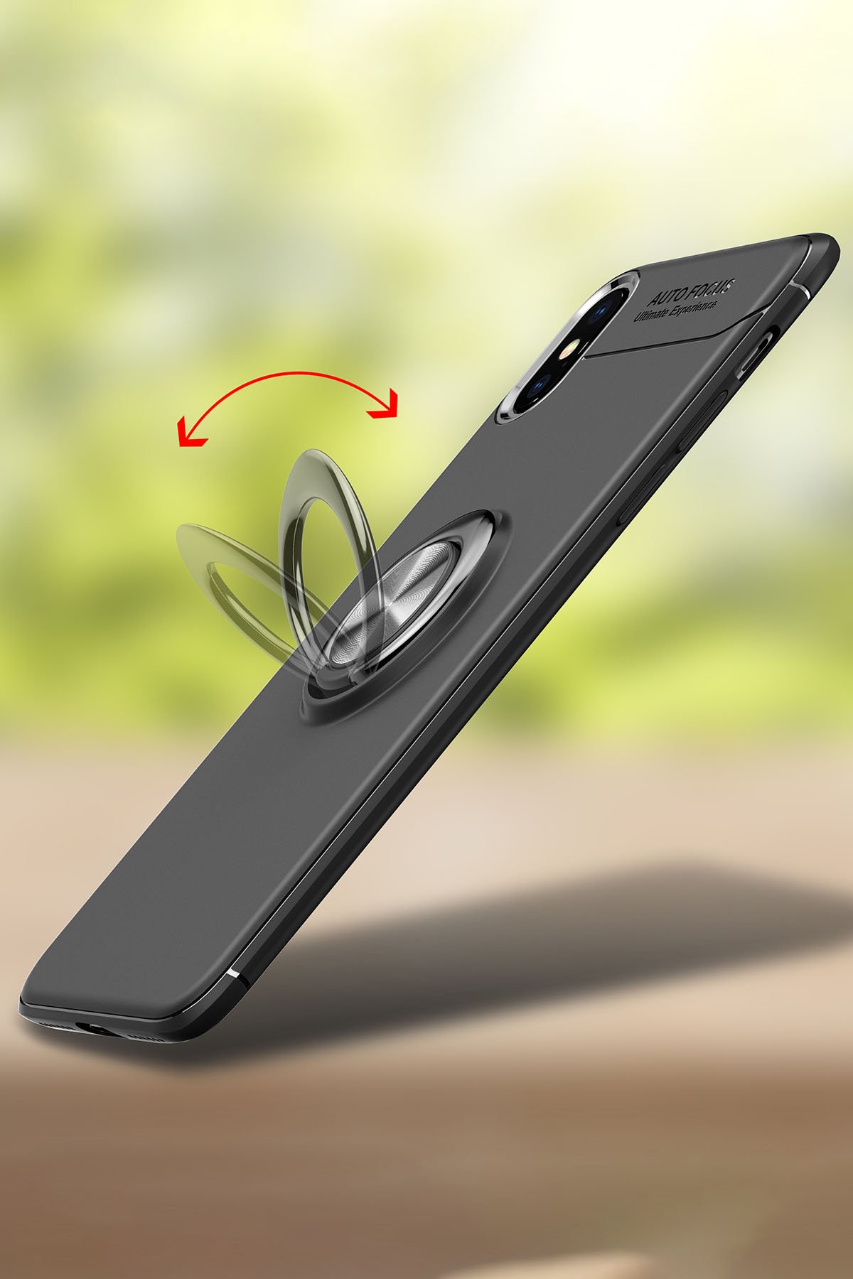 Newface iPhone X Kılıf Platin Kamera Koruma Silikon - Açık Yeşil