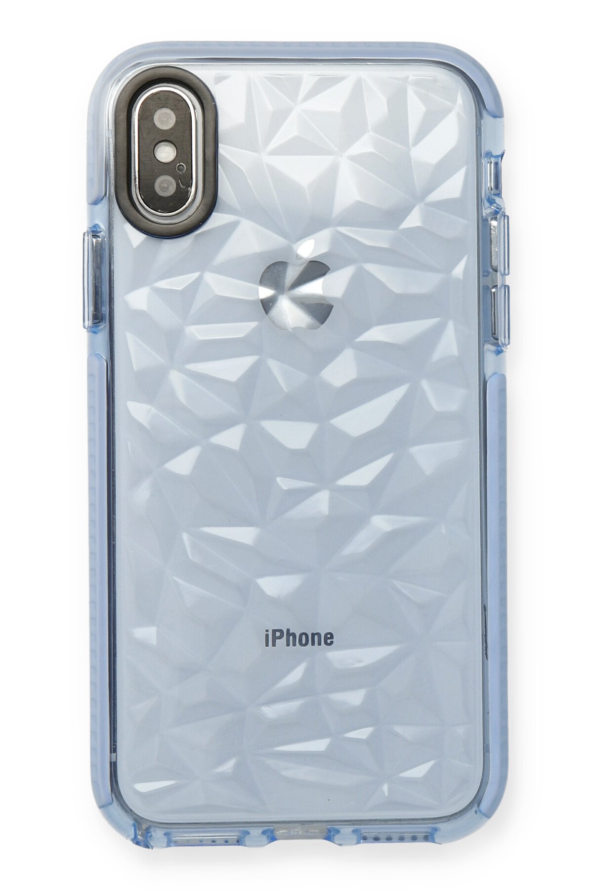 Newface iPhone X Kılıf Loop Deri Silikon - Kırmızı
