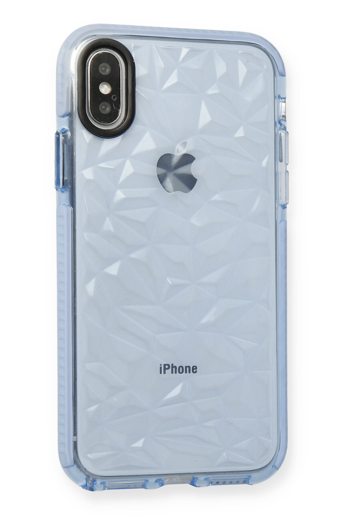 Newface iPhone X Kılıf Loop Deri Silikon - Kırmızı