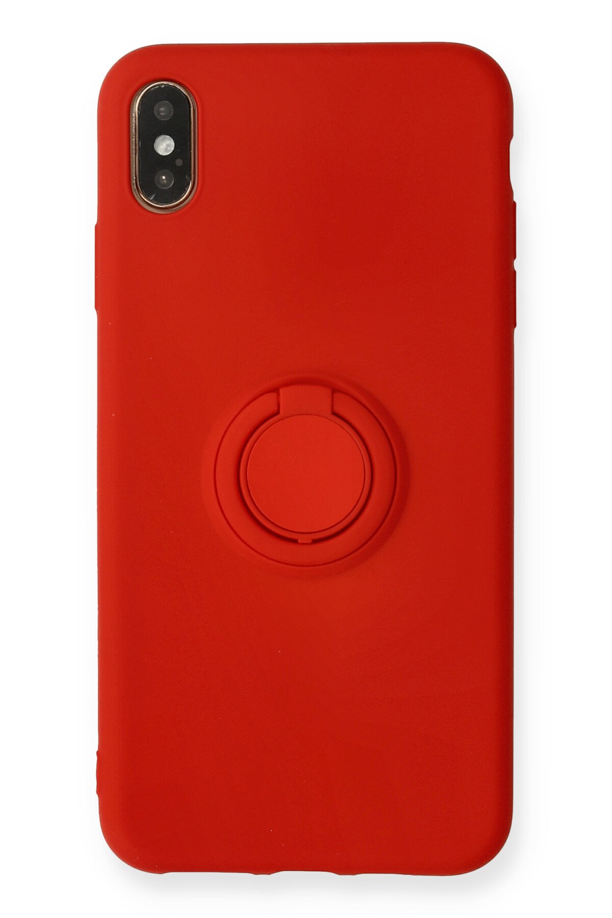 Newface iPhone X Kılıf Platin Simli Silikon - Pembe