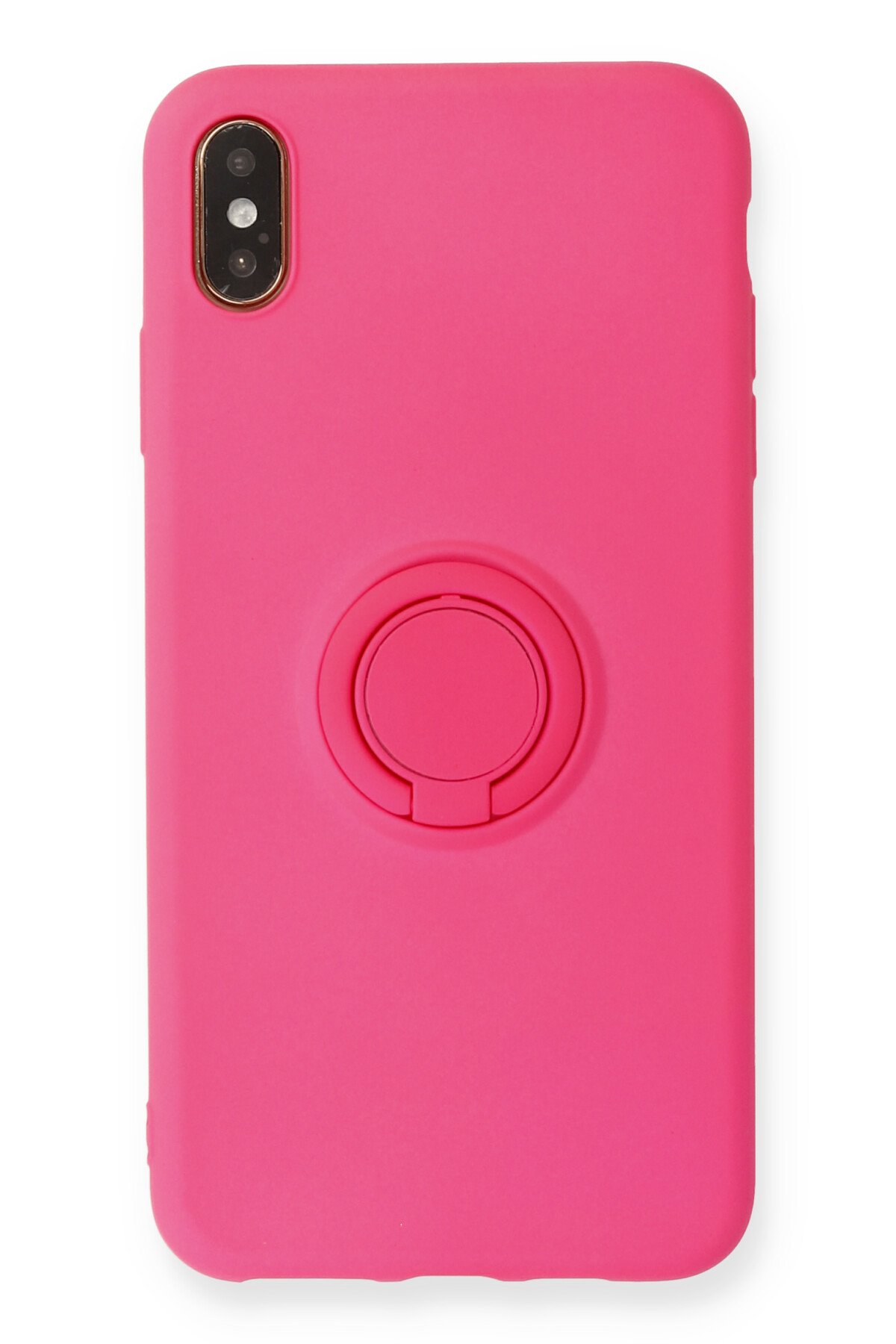 Newface iPhone X Kılıf PP Ultra İnce Kapak - Pembe