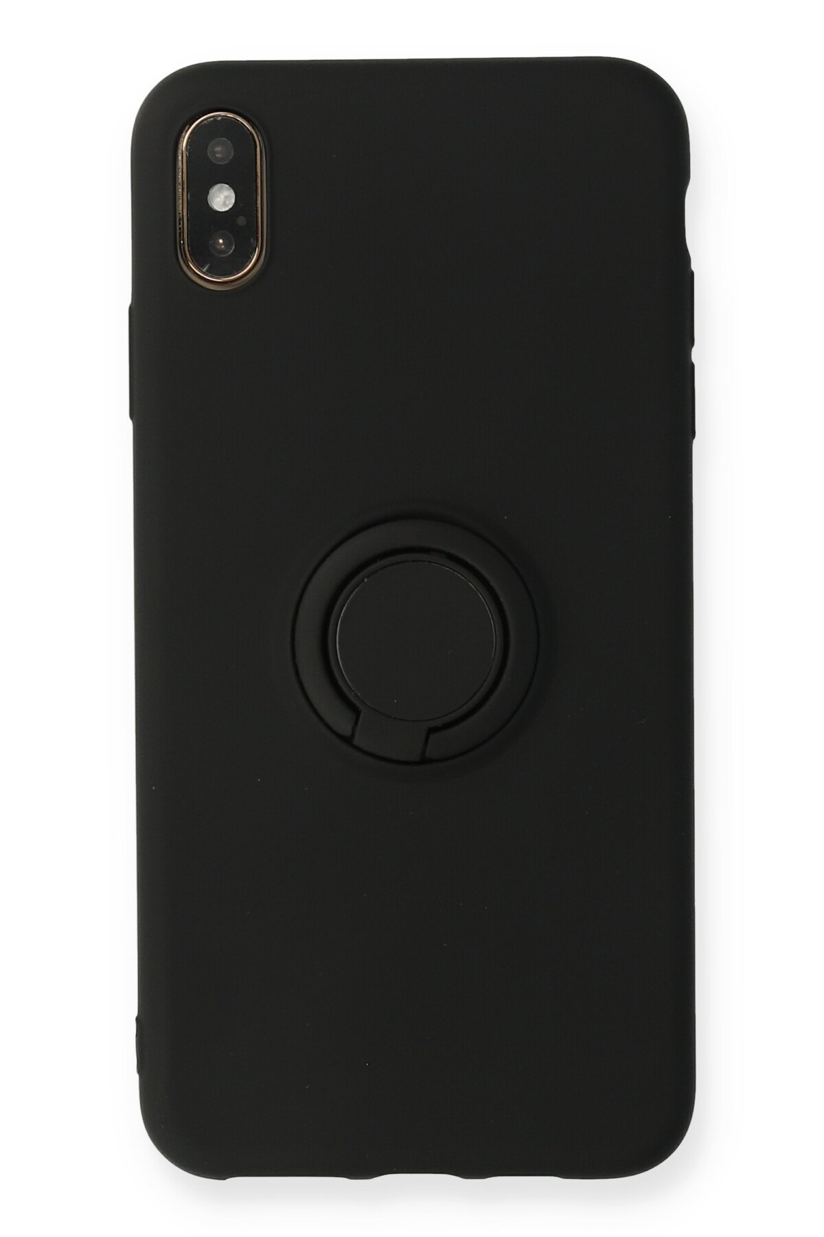 Newface iPhone X Kılıf Nano içi Kadife Silikon - Sarı