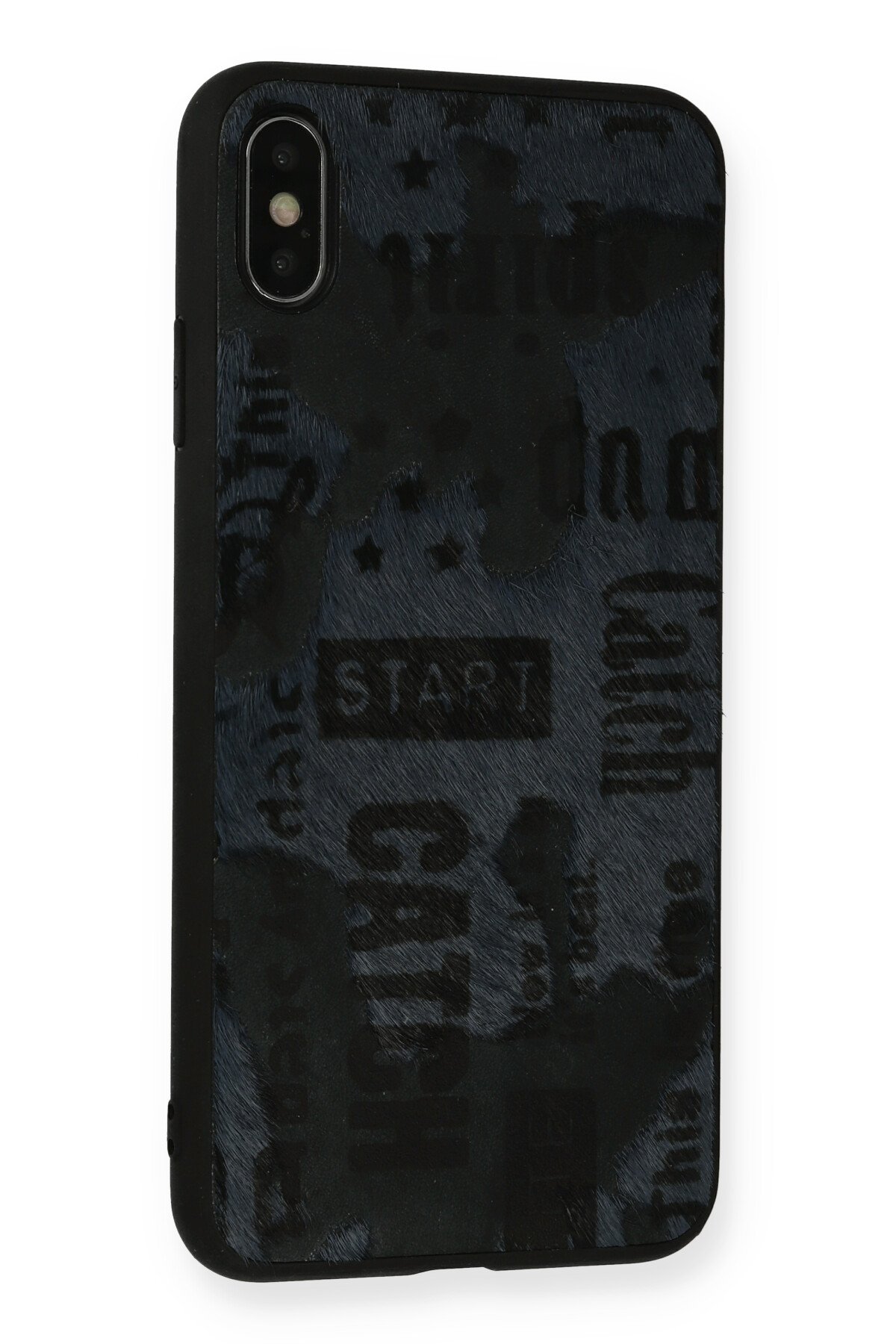 Newface iPhone XS Kılıf Simli Katmanlı Silikon - Kırmızı