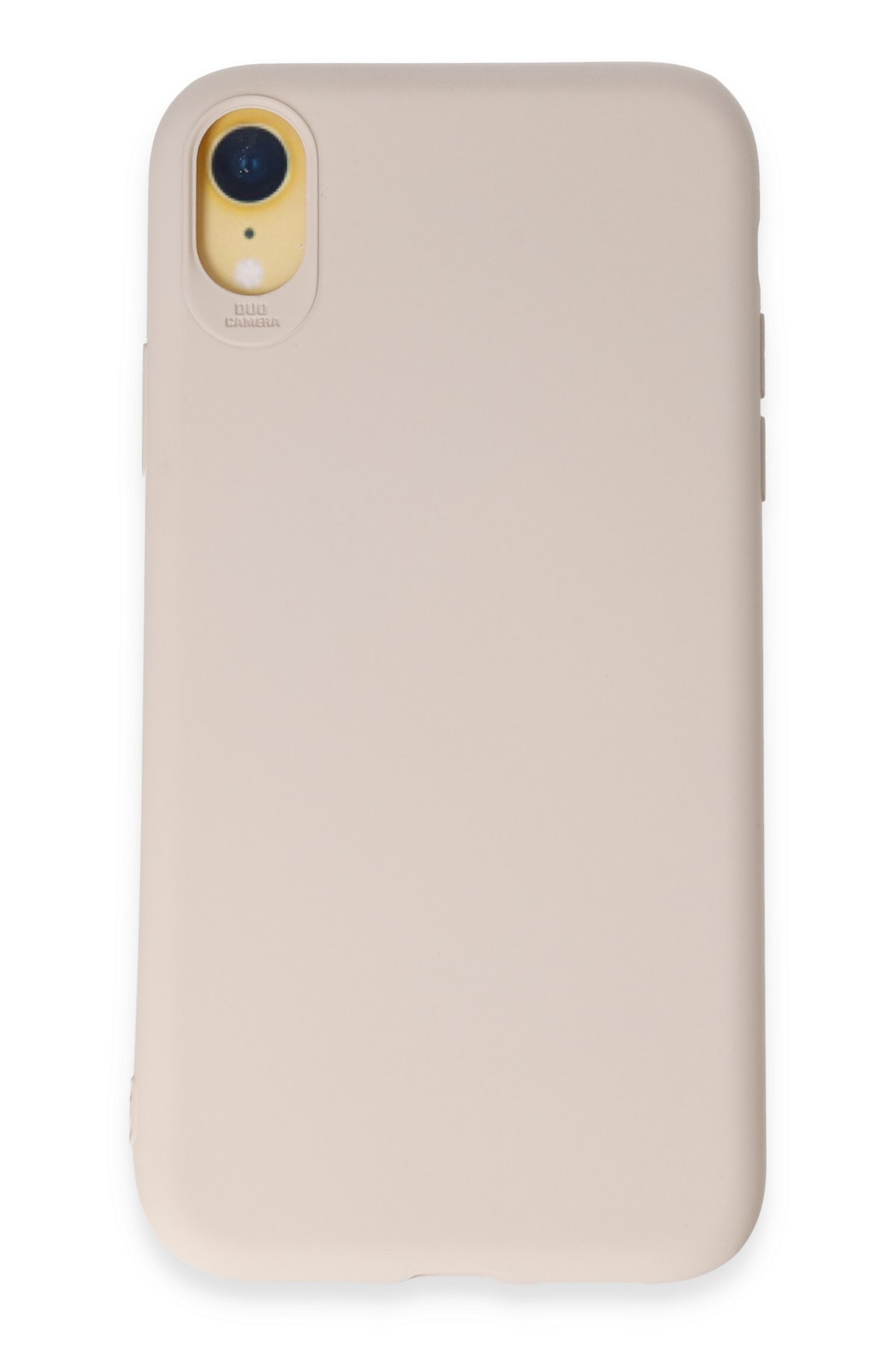 Newface iPhone XR Kılıf Platin Kamera Koruma Silikon - Yeşil