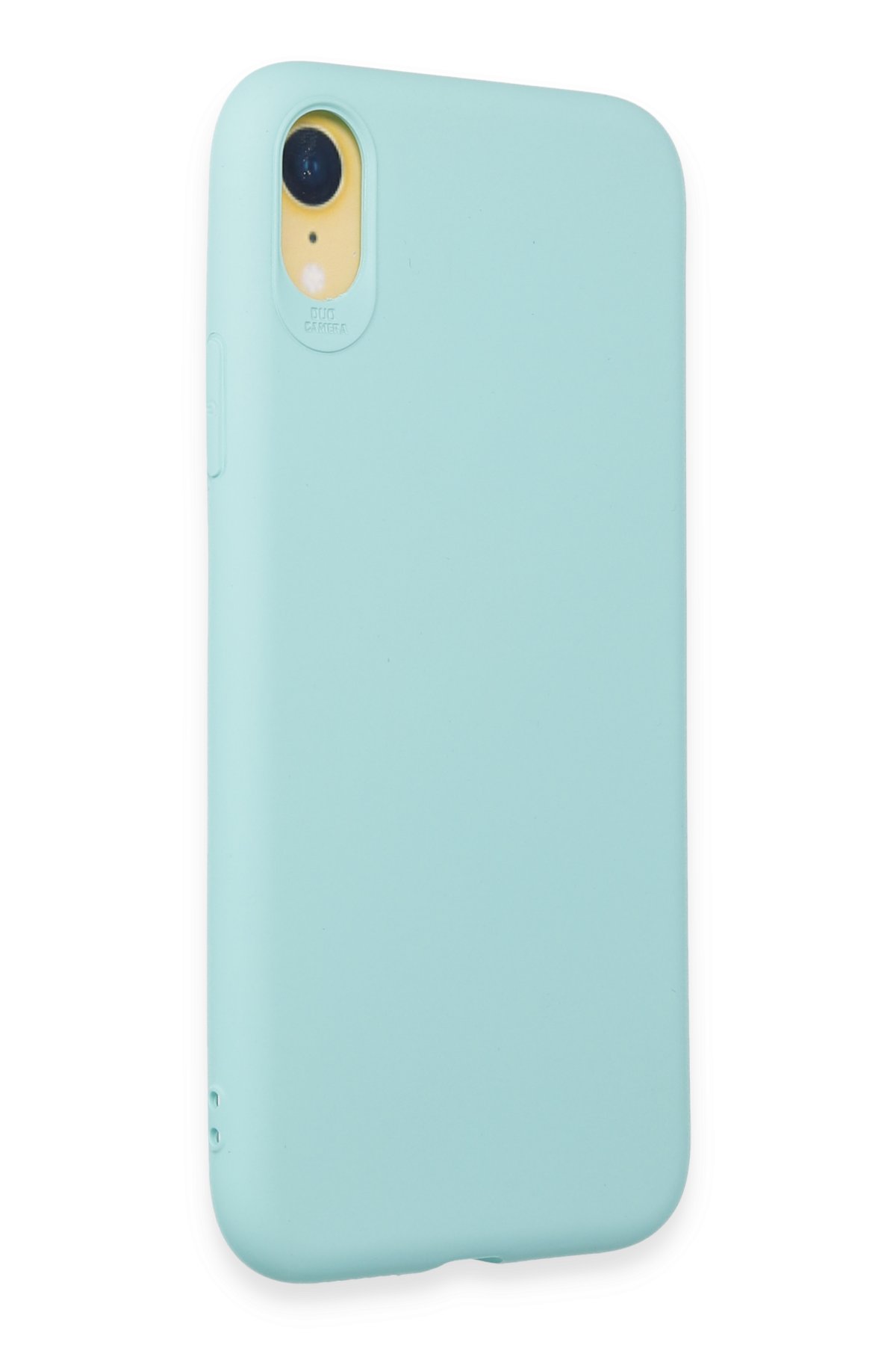 Newface iPhone XR Kılıf Platin Kamera Koruma Silikon - Siyah