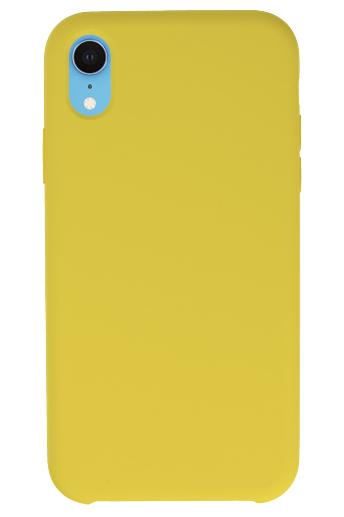 Newface iPhone XR Kılıf Ottoman Simli Silikon - Kırmızı