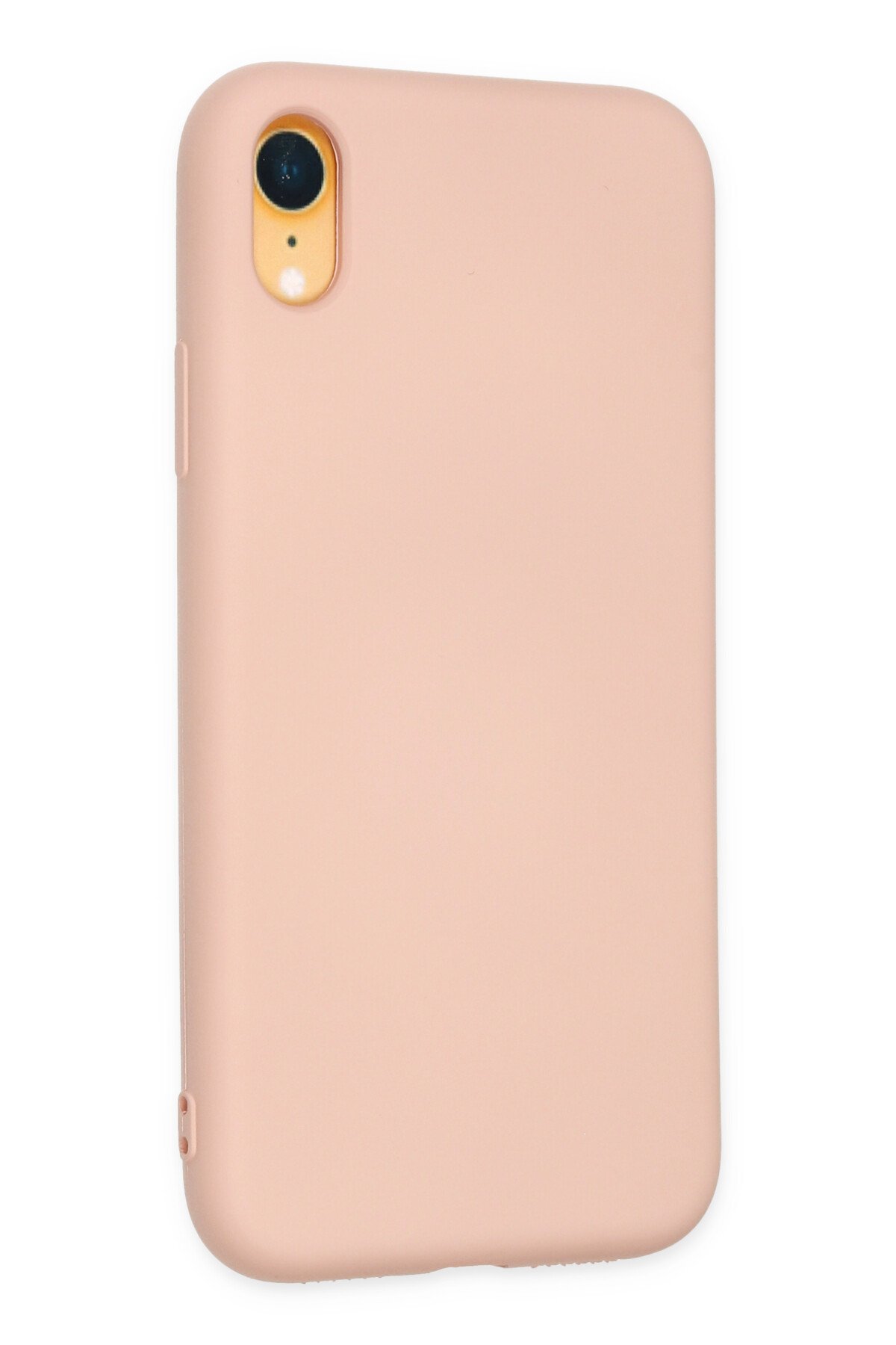 Newface iPhone XR Kılıf First Silikon - Sarı