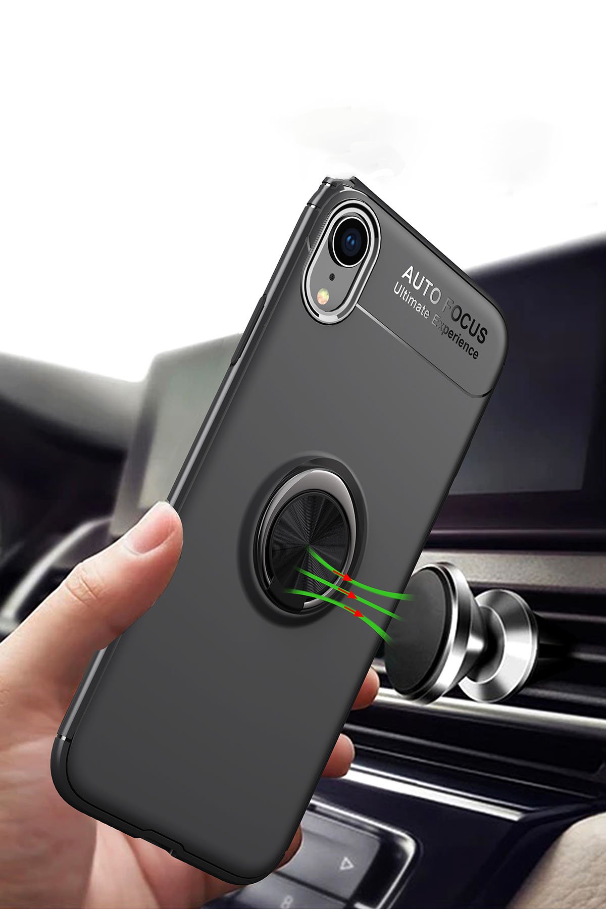 Newface iPhone XR Kılıf Coco Deri Standlı Kapak - Fuşya