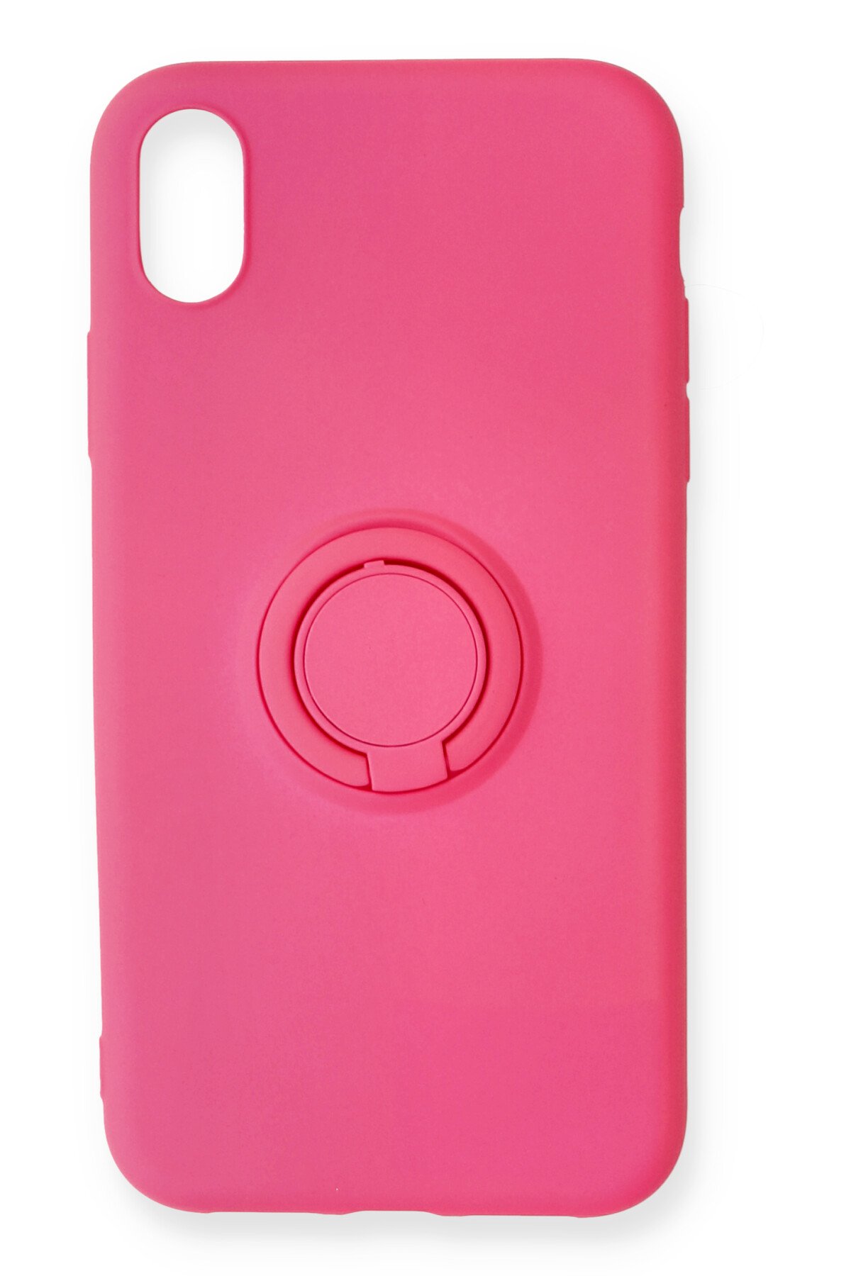 Newface iPhone XR Kılıf First Silikon - Pembe