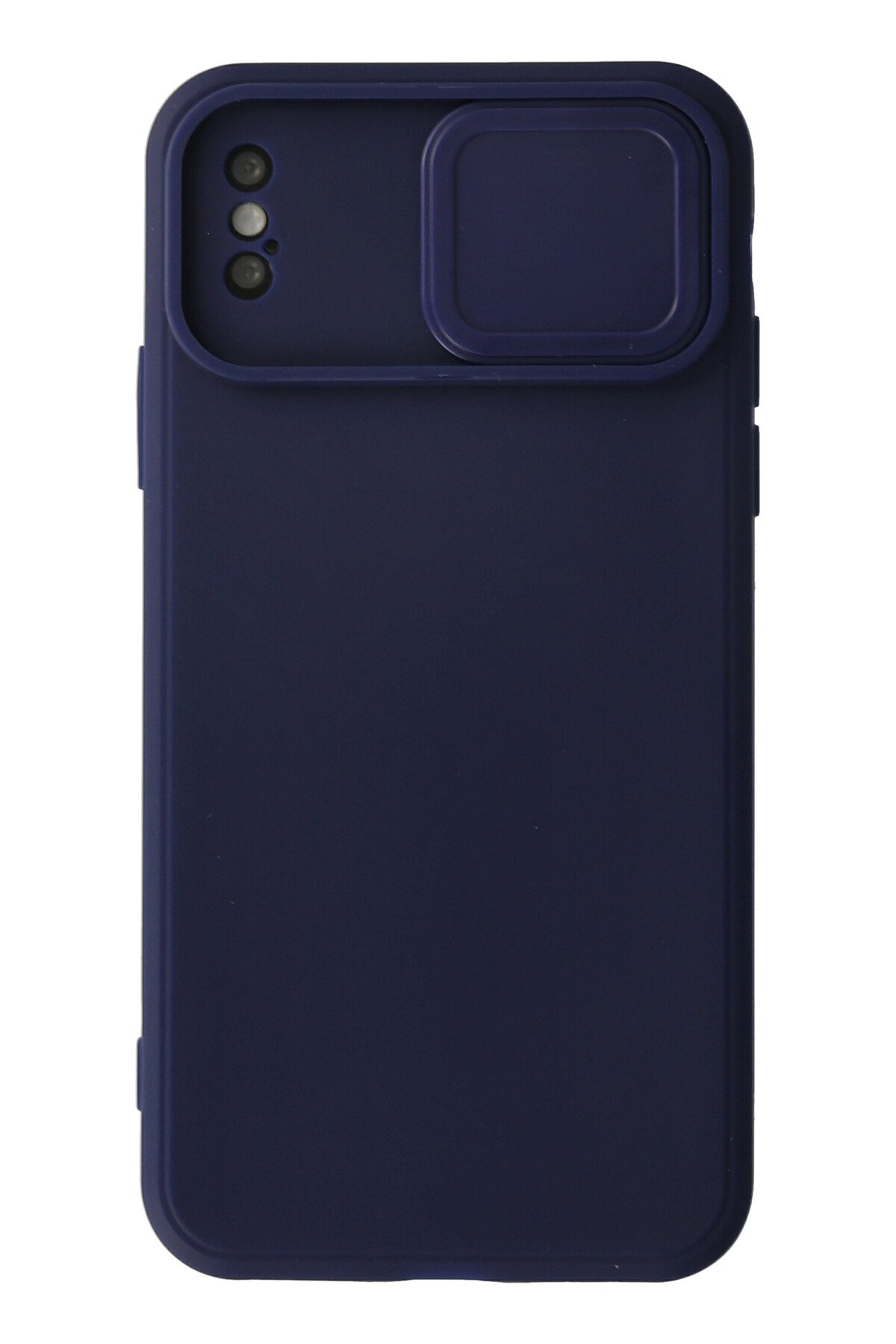 Newface iPhone XS Kılıf Platin Silikon - Kırmızı