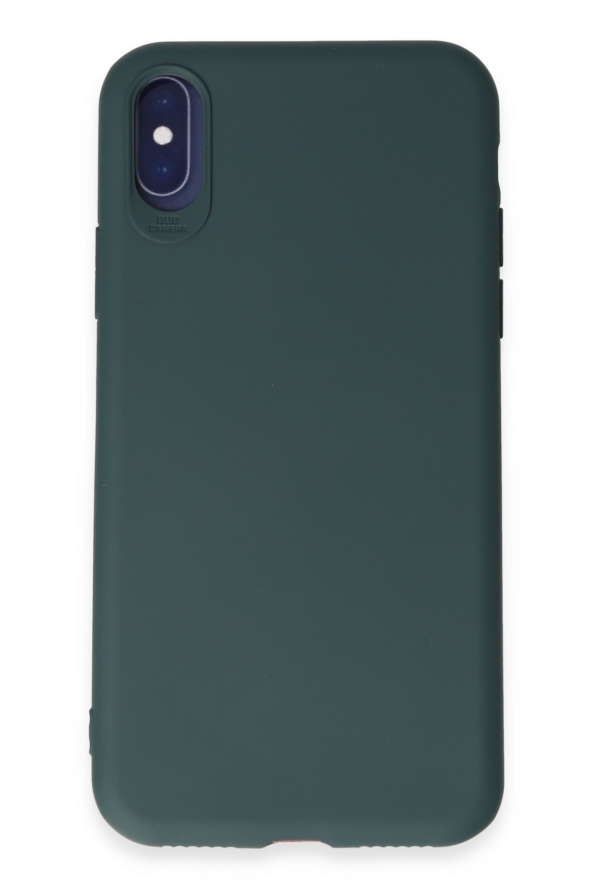 Newface iPhone XS Kılıf First Silikon - Bordo