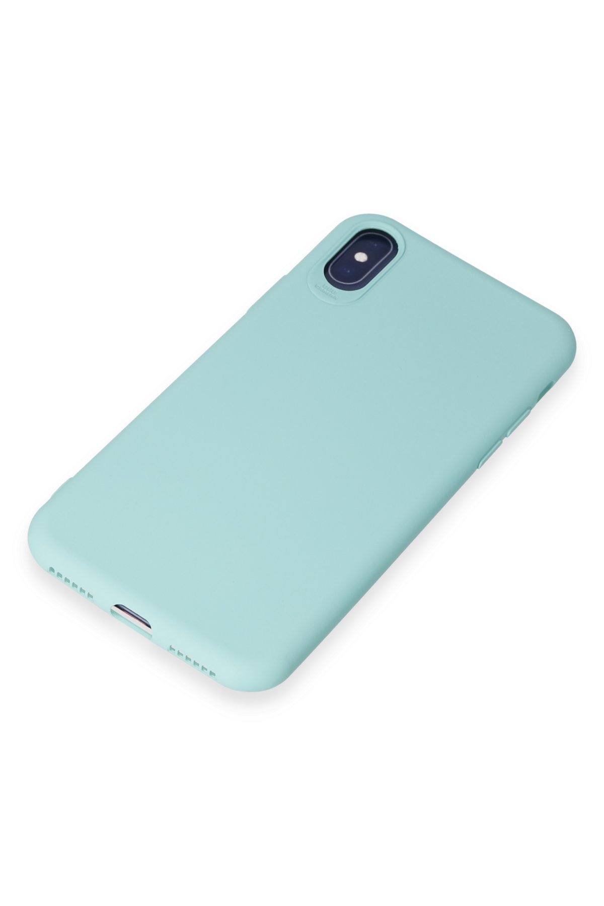 Newface iPhone XS Kılıf Lansman Legant Silikon - Lila