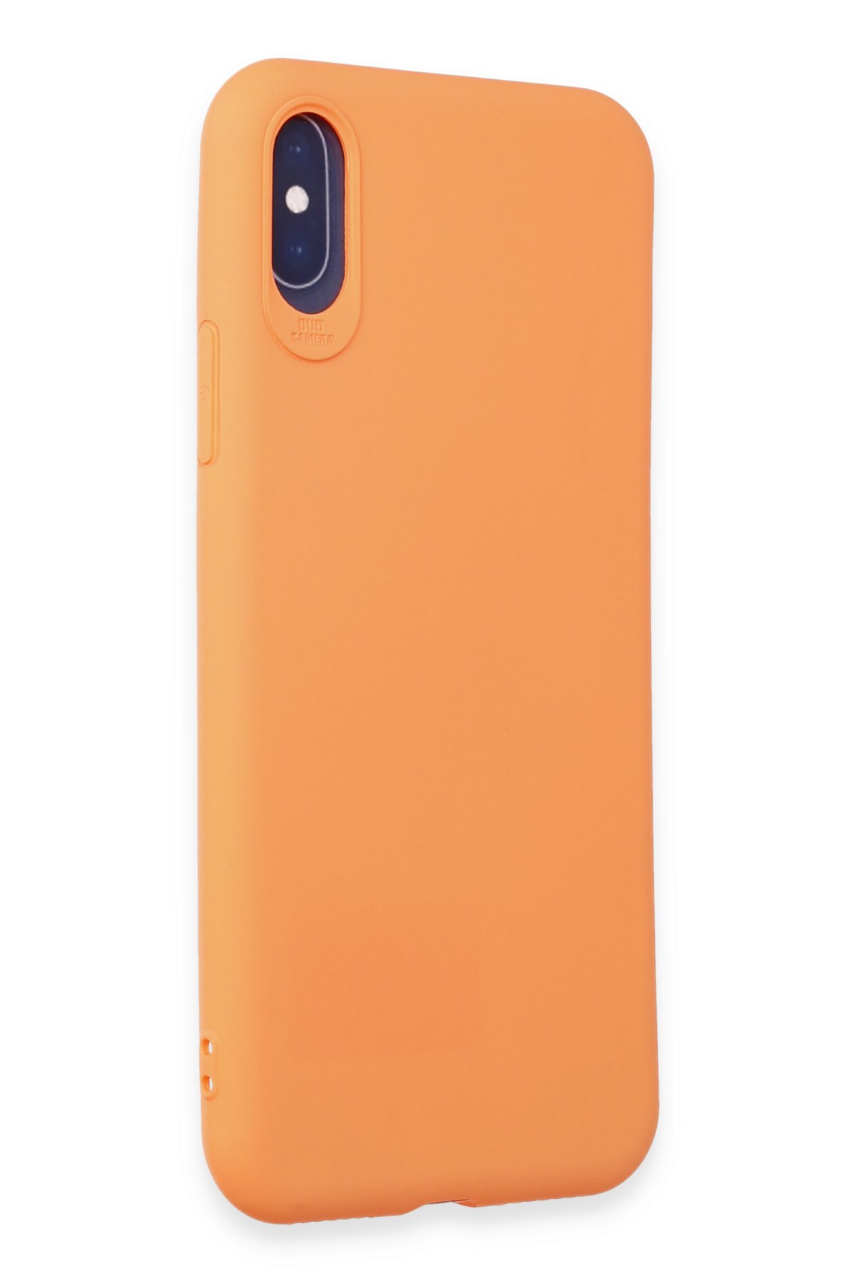 Newface iPhone XS Kılıf Range Yüzüklü Silikon - Kırmızı