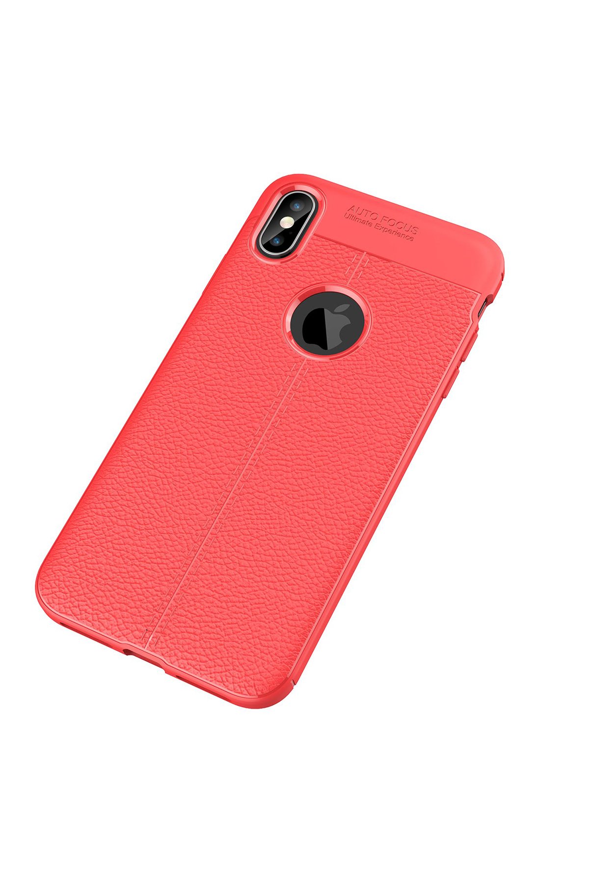 Newface iPhone XS Kılıf Platin Silikon - Lila