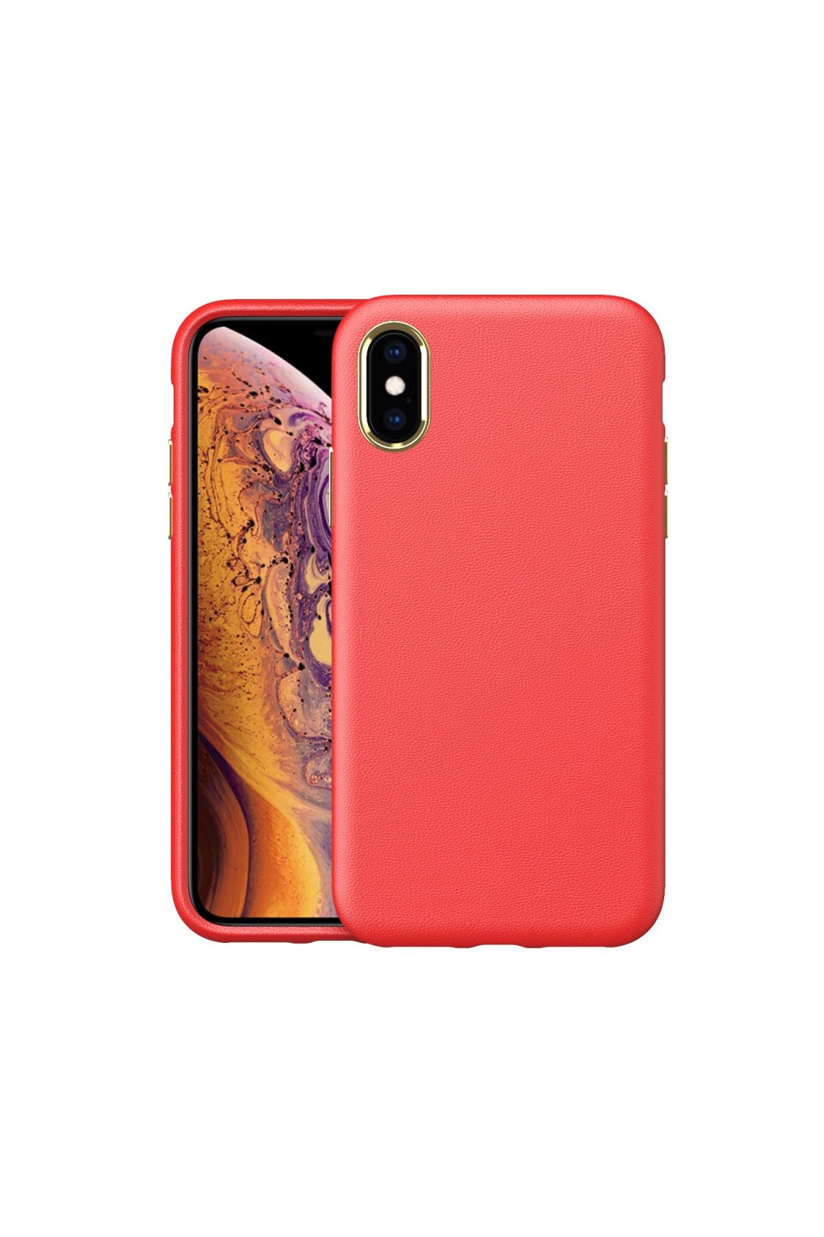 Newface iPhone XS Kılıf First Silikon - Koyu Yeşil