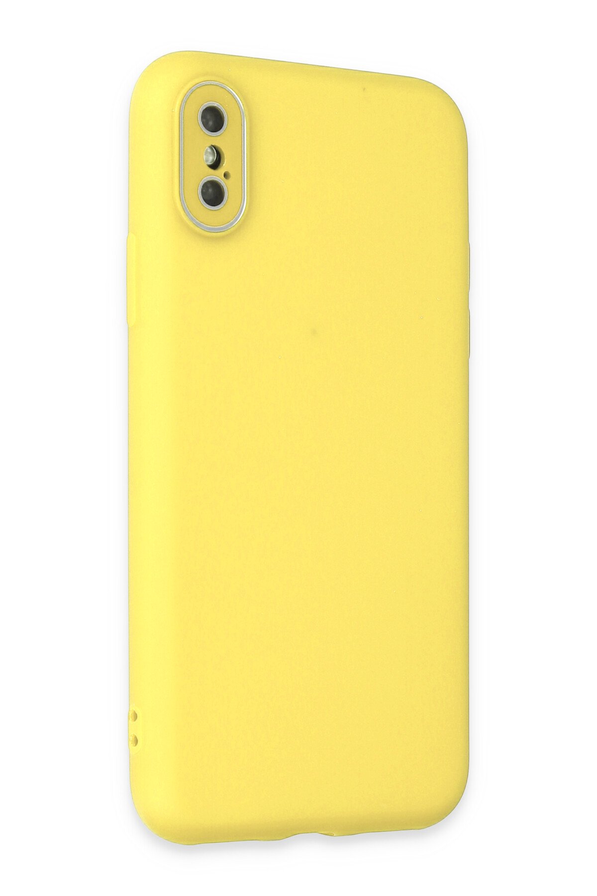 Newface iPhone XS Kılıf Lansman Legant Silikon - Kırmızı