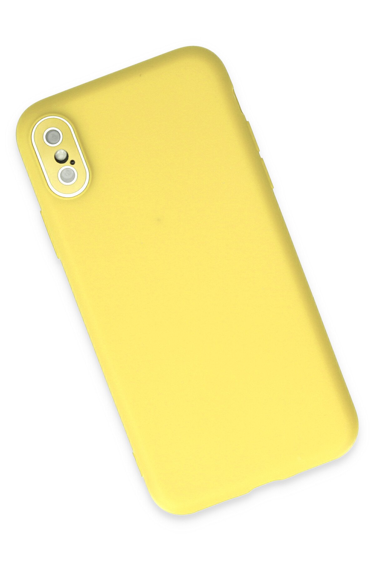 Newface iPhone XS Kılıf Lansman Legant Silikon - Kırmızı
