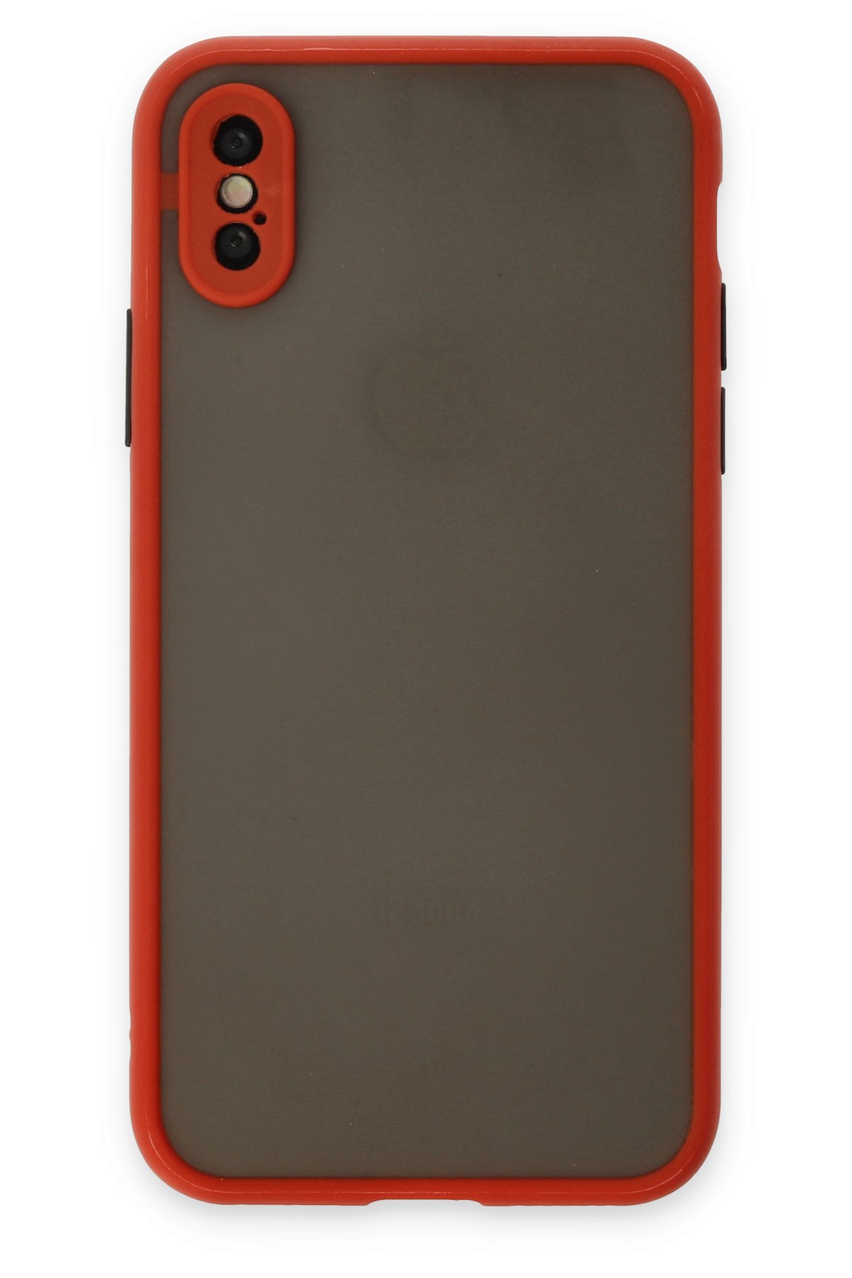 Newface iPhone XS Kılıf Platin Simli Silikon - Siyah