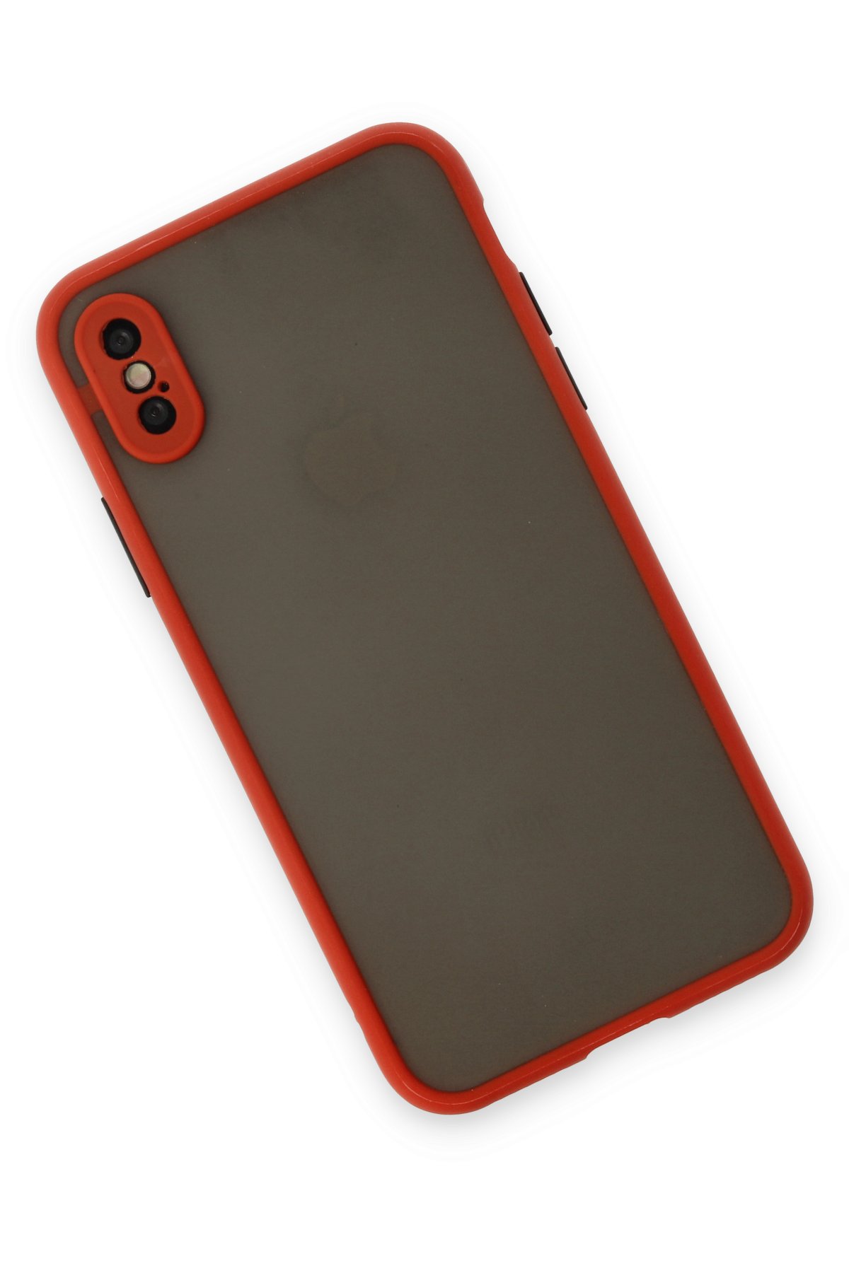 Newface iPhone XS Kılıf Platin Simli Silikon - Siyah