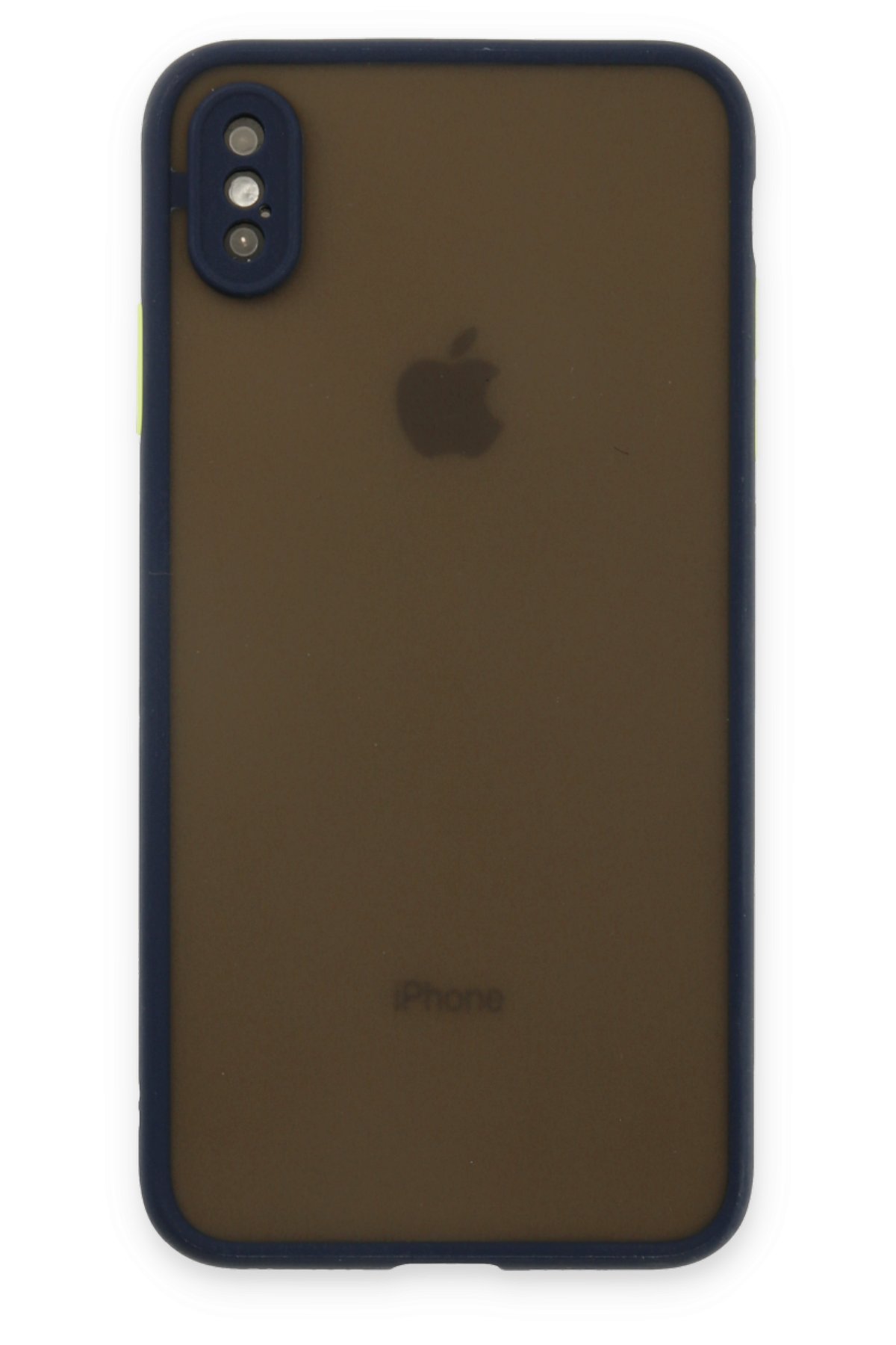 Newface iPhone XS Kılıf YouYou Silikon Kapak - Gold