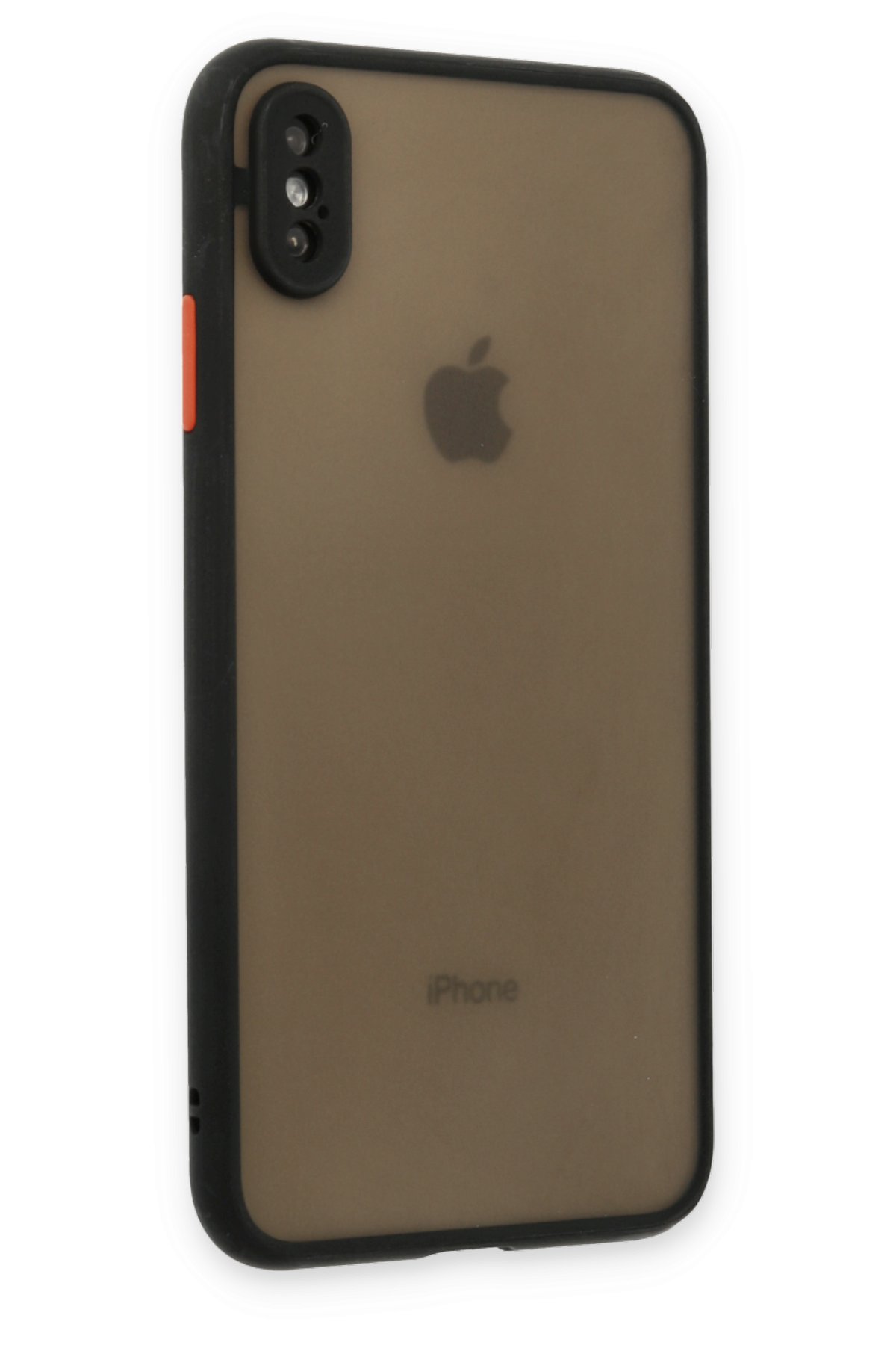 Newface iPhone XS Kılıf Palm Buzlu Kamera Sürgülü Silikon - Yeşil